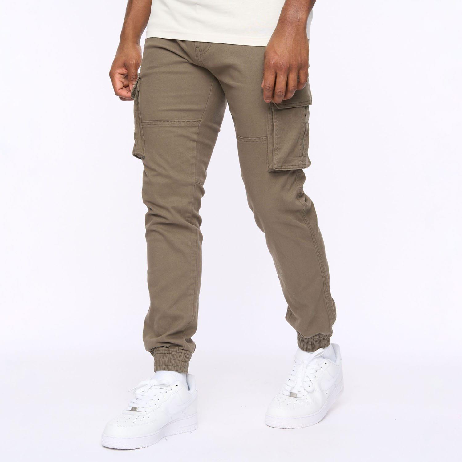 Green - Crosshatch - Frentons Cargo Pant - 1
