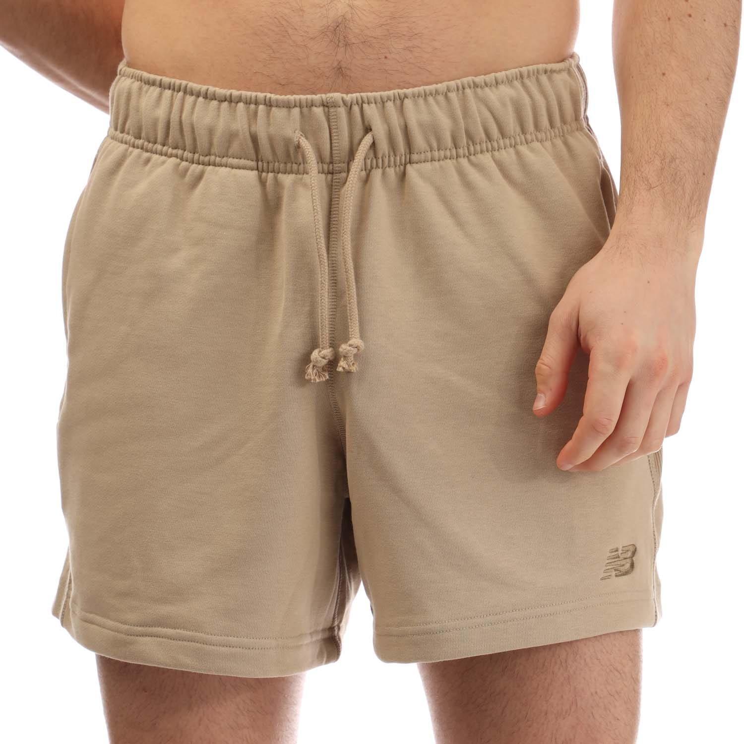 Stone - New Balance - Athletics French Terry 5in Shorts - 1