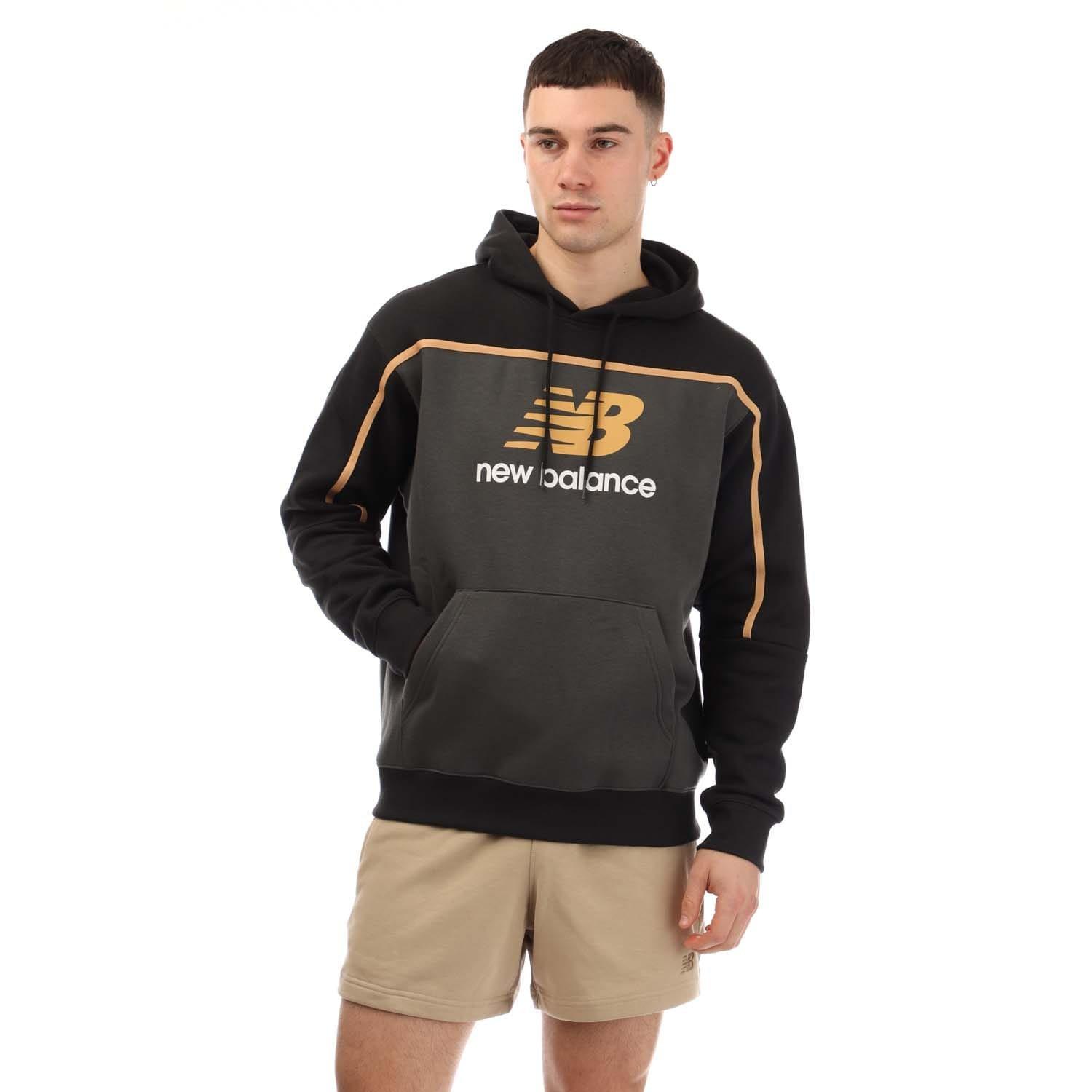Black - New Balance - Classic Fleece Hoodie - 5