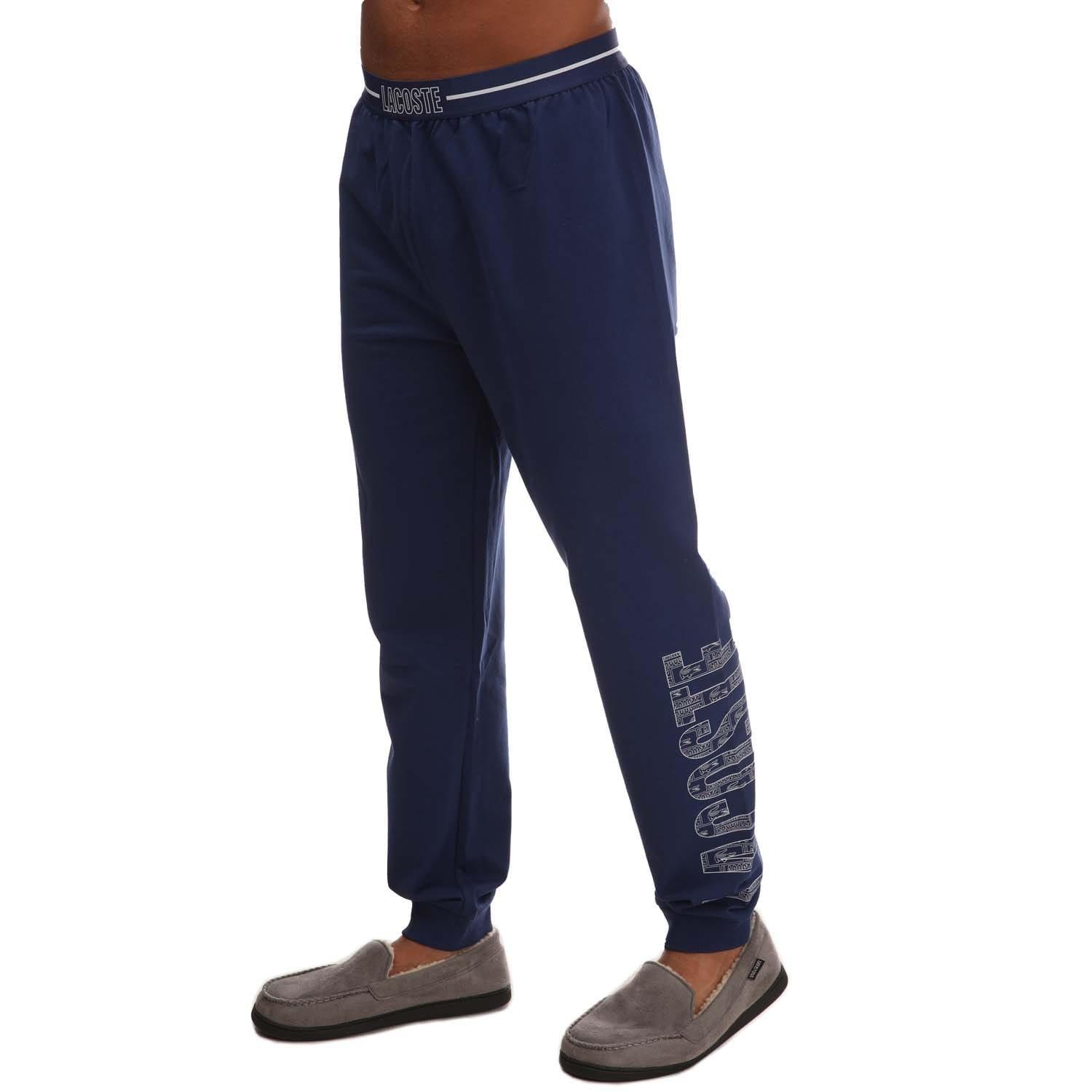 Navy - Lacoste - Loungewear Pyjama Pants - 1