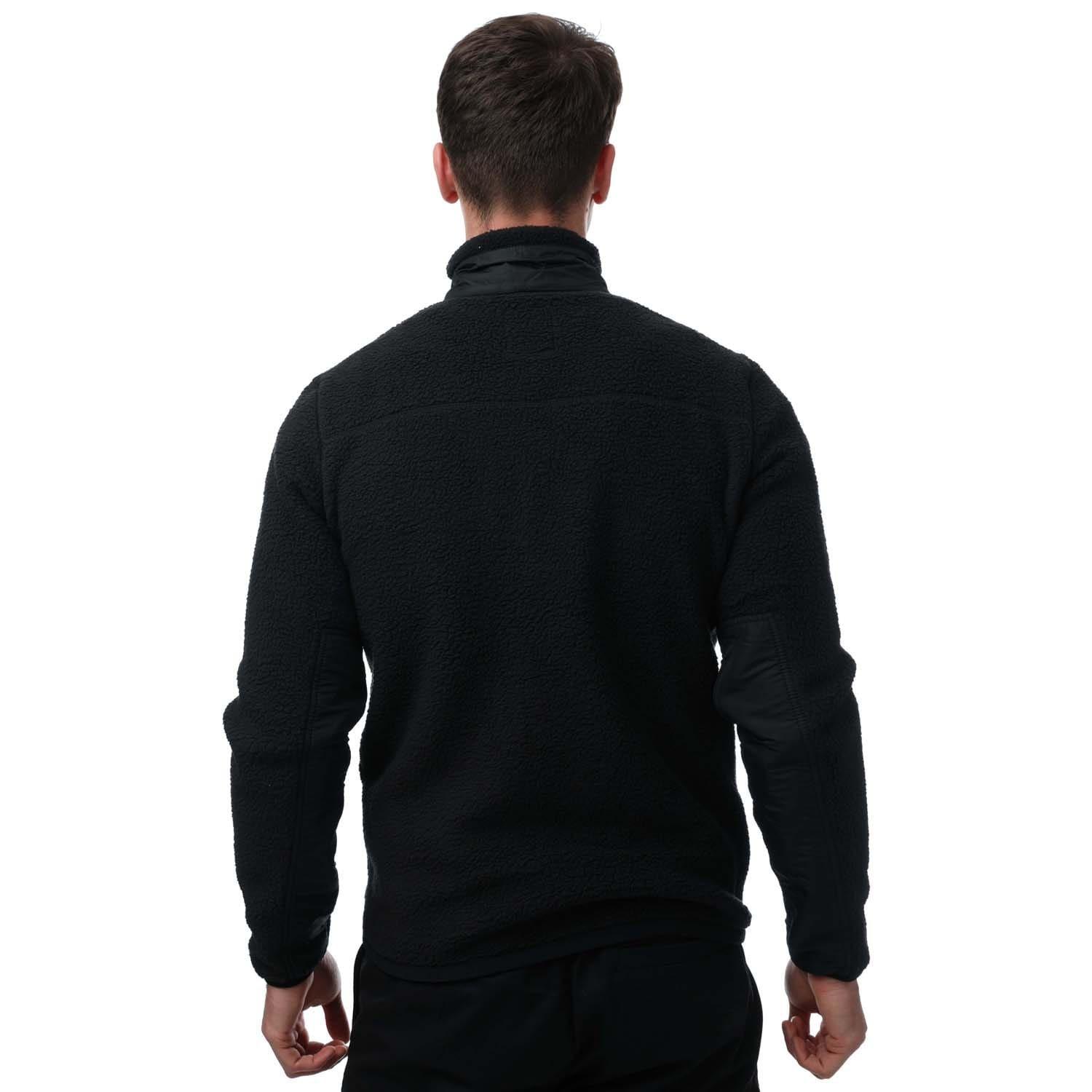 Black - Timberland - Mix Media Sherpa Fleece - 2