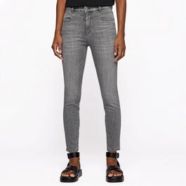 Boss Skinny-Fit Cropped Jeans