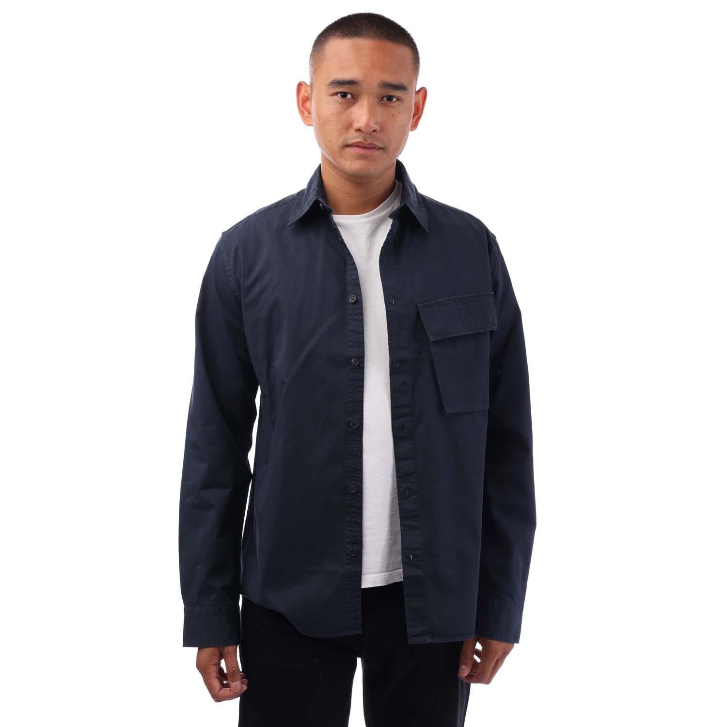 Belstaff Scale Shirt - Navy - S