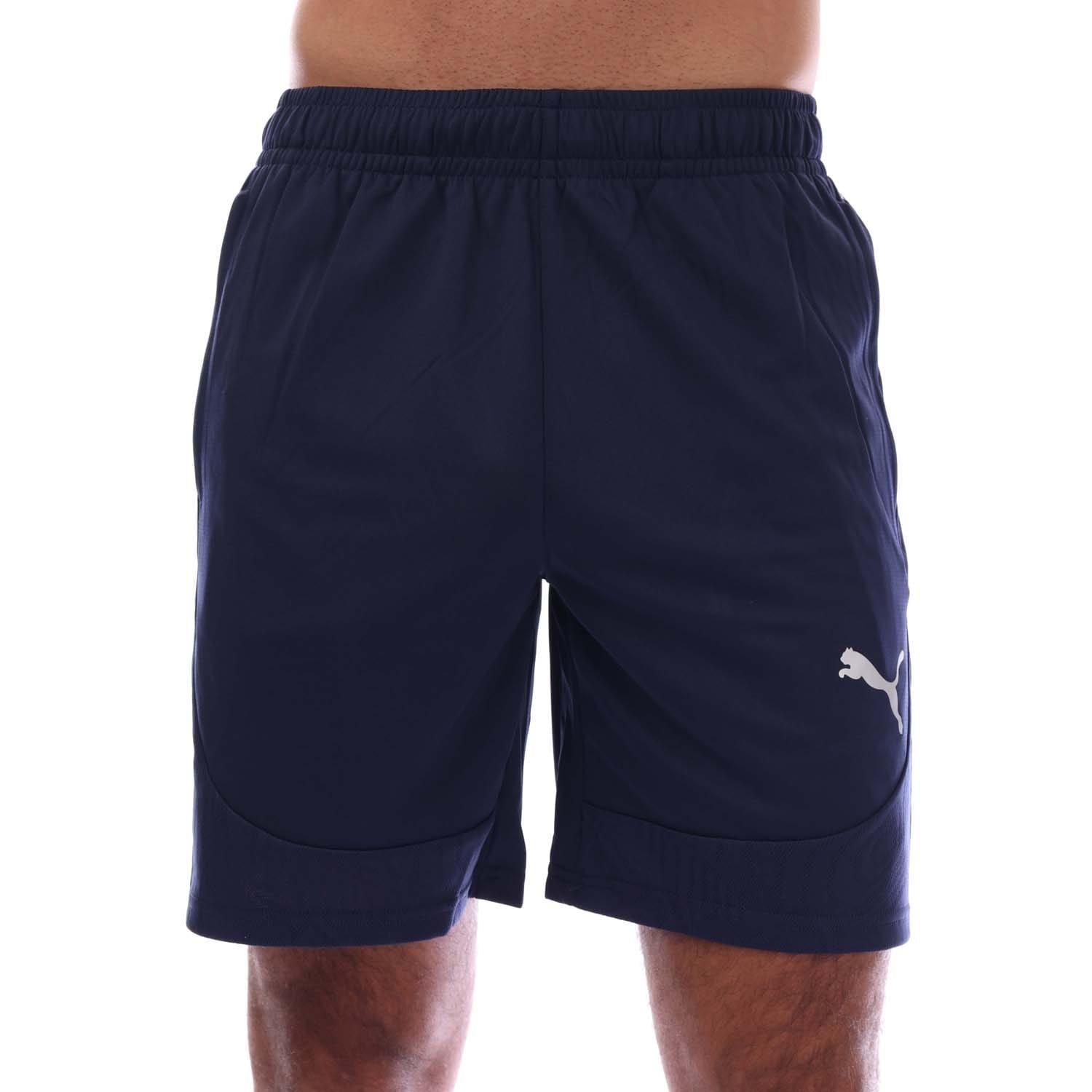 Puma Men's Teamfinal Training Shorts Jogger Short - Navy - 3XL