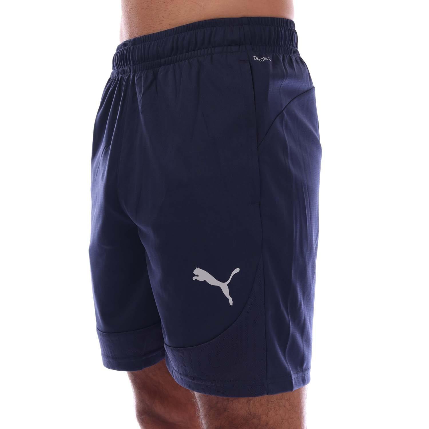 Navy - Puma - TeamFINAL Training Shorts - 2