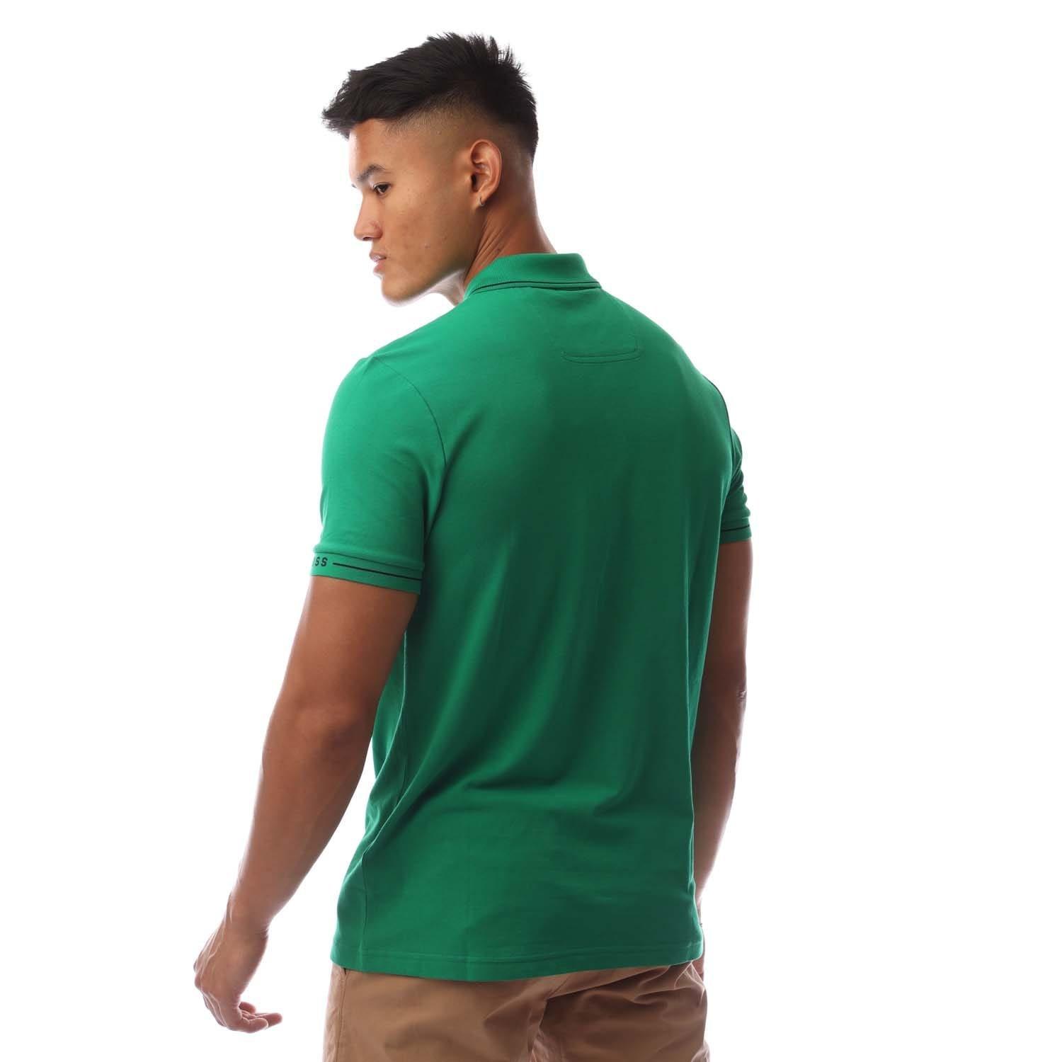 Green - Boss - Paule Polo Shirt - 2