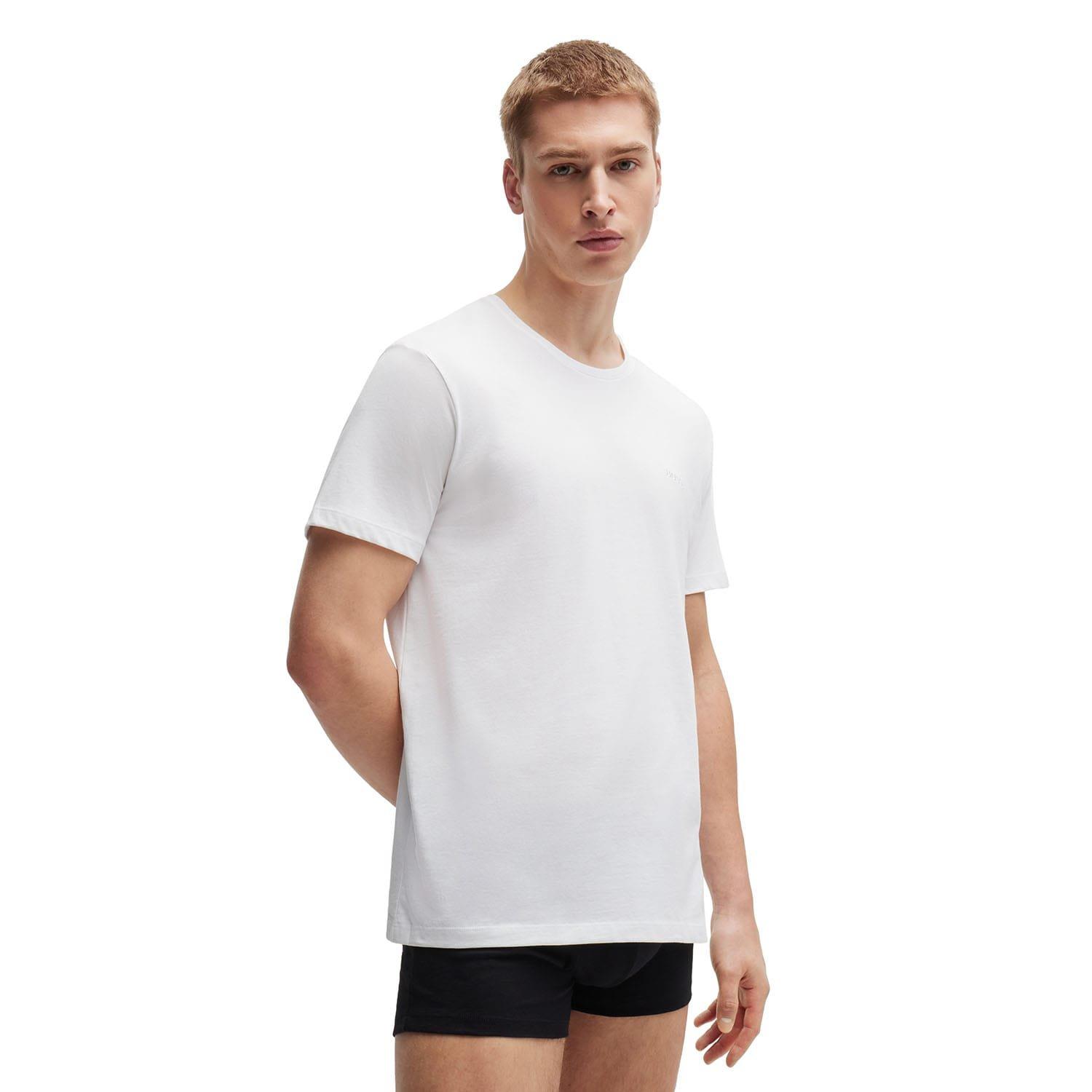 White - Boss - 2 Pack of Comfort T-Shirts - 2