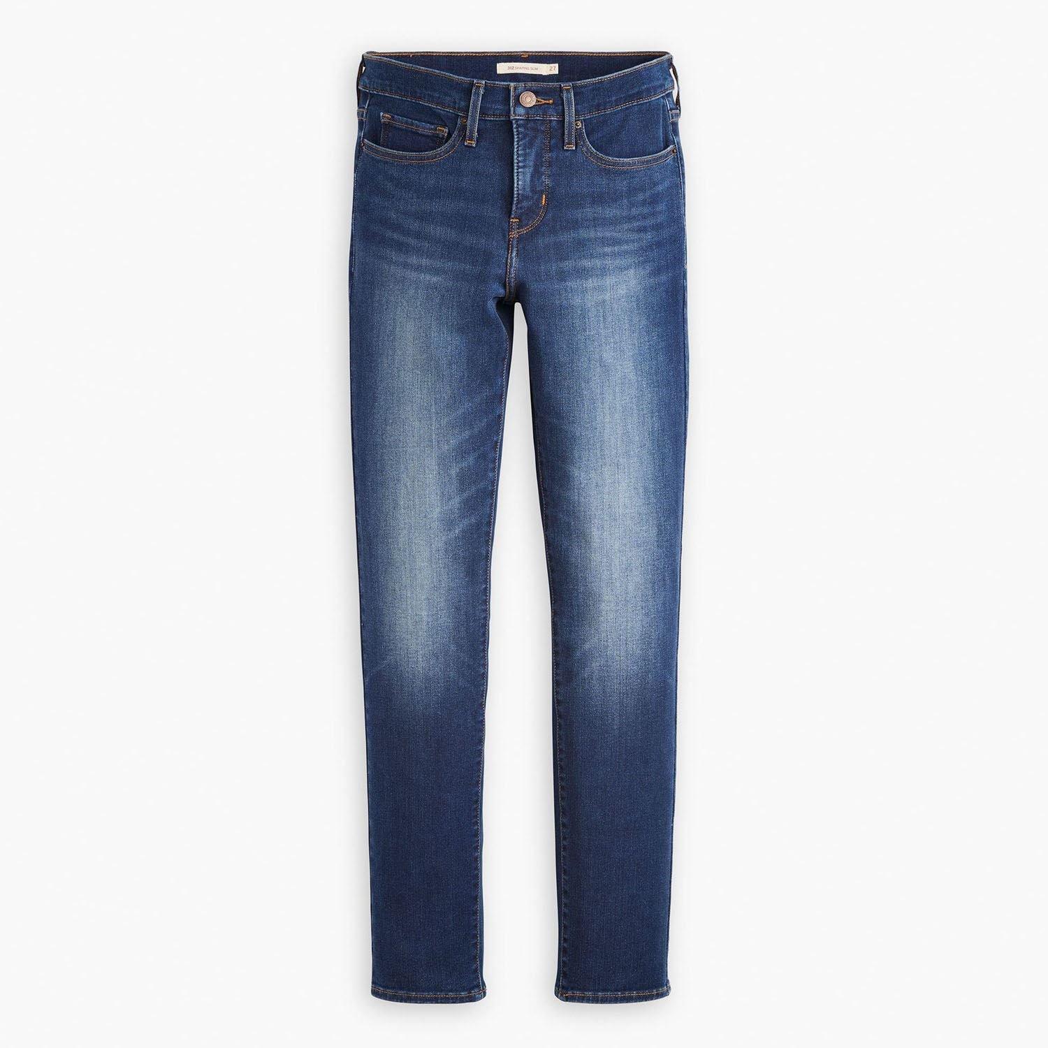 Levis Women's 312 Shaping Slim-Fit Jeans - Blue - 26S