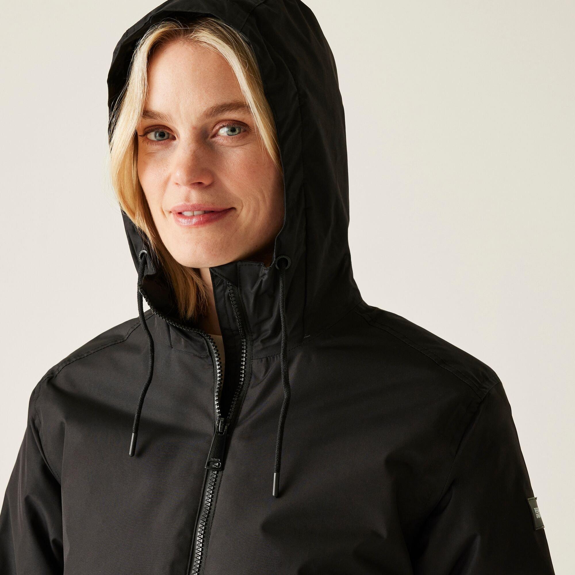 Black - Regatta - Women's Broadia Thermoguard Insulated Waterproof Jacket - 8