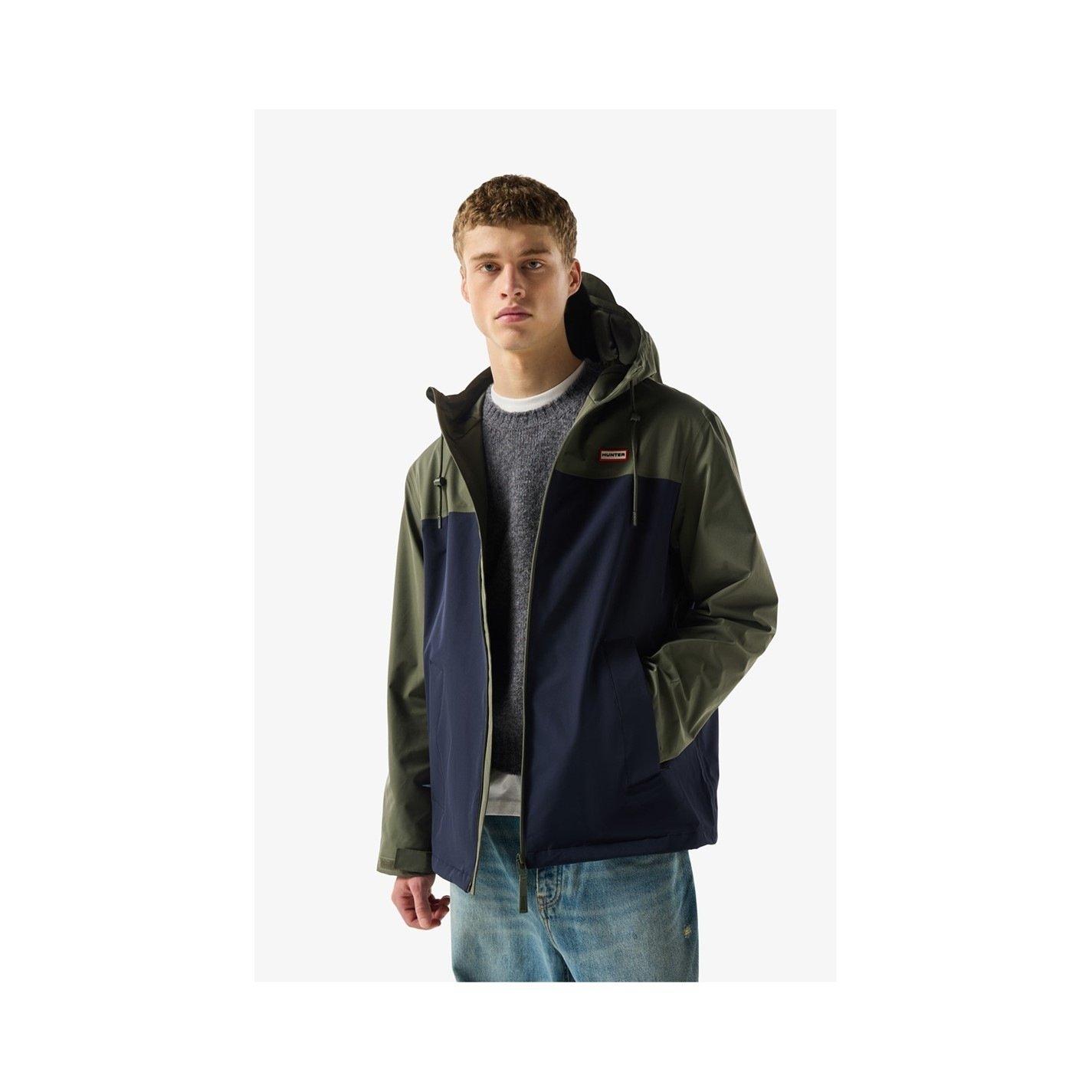 Hunter Original Mens Block Waterproof Jacket
