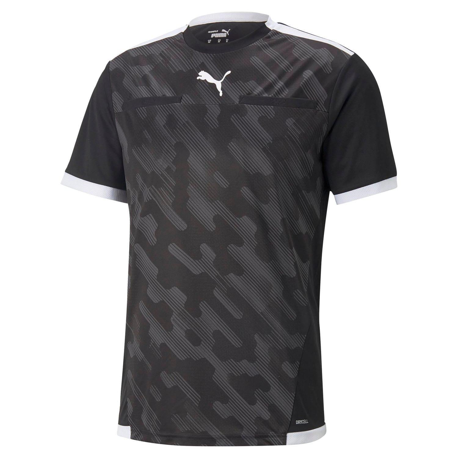 Black - Puma - TeamLIGA Football Referee Jersey - 1