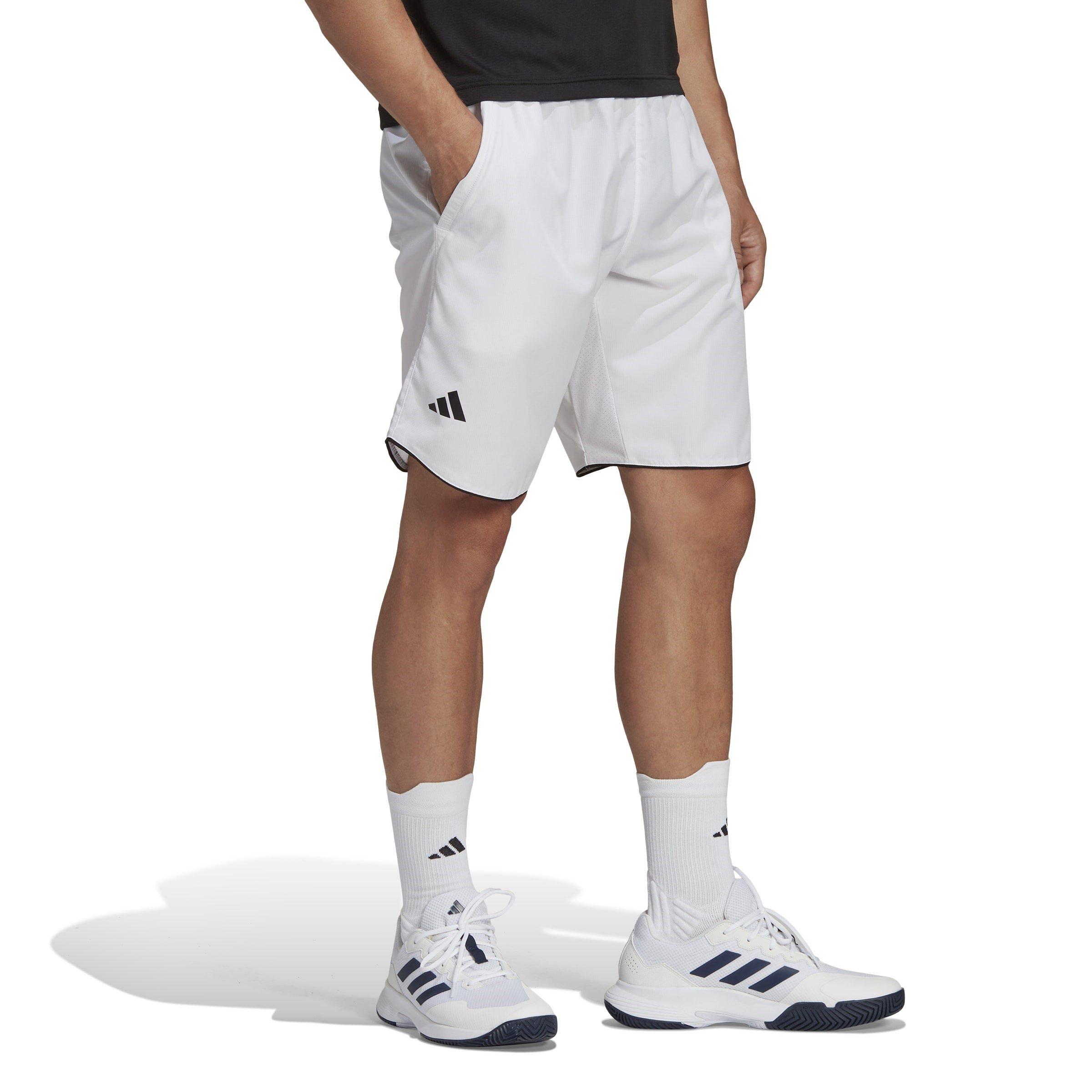 White - adidas - Performance Gym Shorts - 2