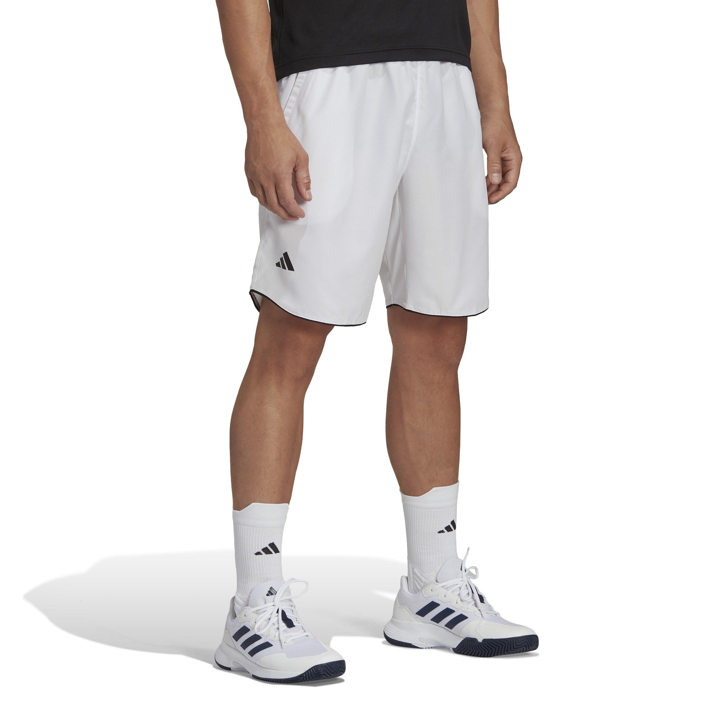 White - adidas - Performance Gym Shorts - 4