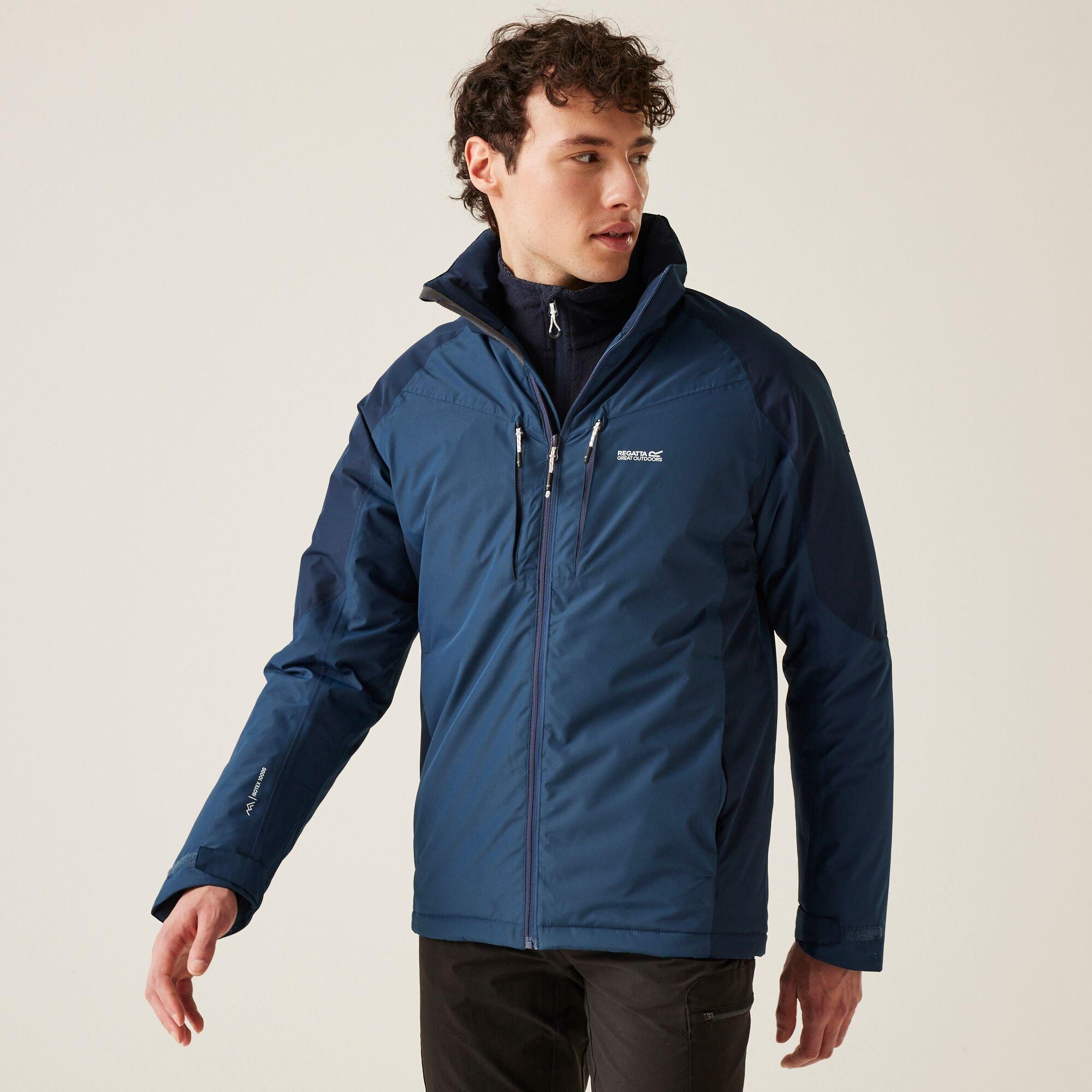 Mnlgtden/Nvy - Regatta - Winter Calderdale II Waterproof Jacket - 1