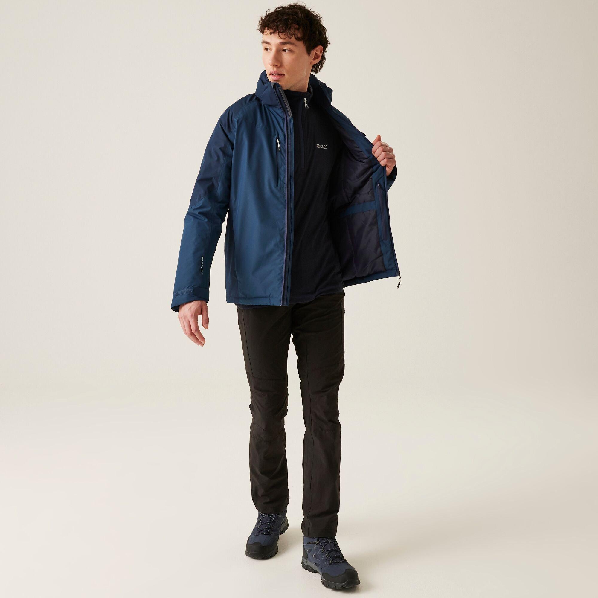 Mnlgtden/Nvy - Regatta - Winter Calderdale II Waterproof Jacket - 3