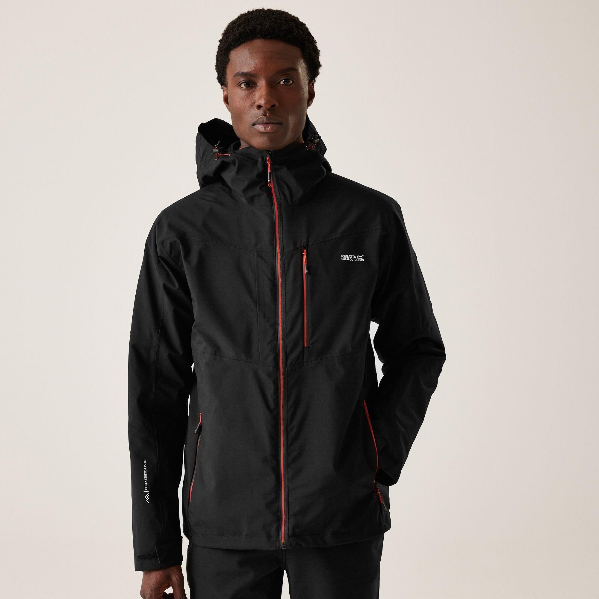 Blk(Blk/Rdo) - Regatta - Wentwood IX Hiking Jacket - 1