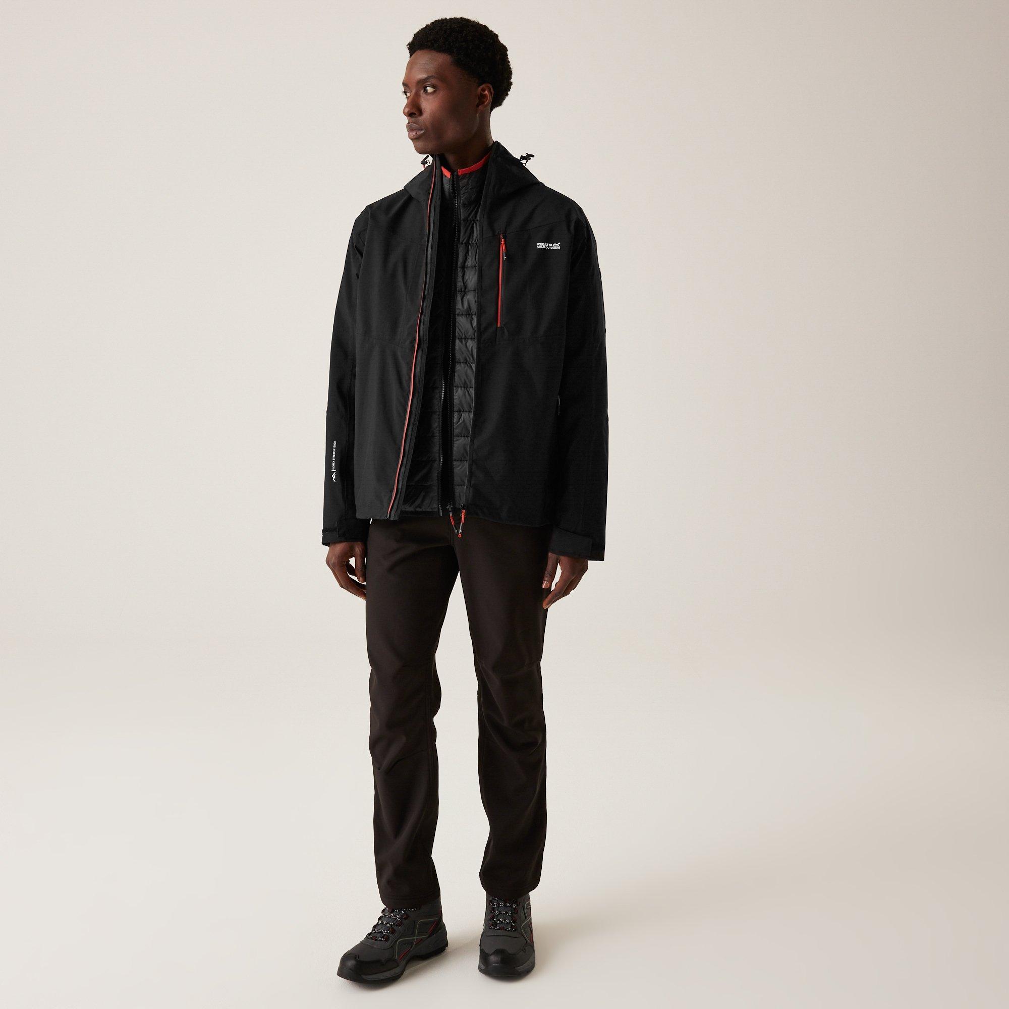 Blk(Blk/Rdo) - Regatta - Wentwood IX Hiking Jacket - 3
