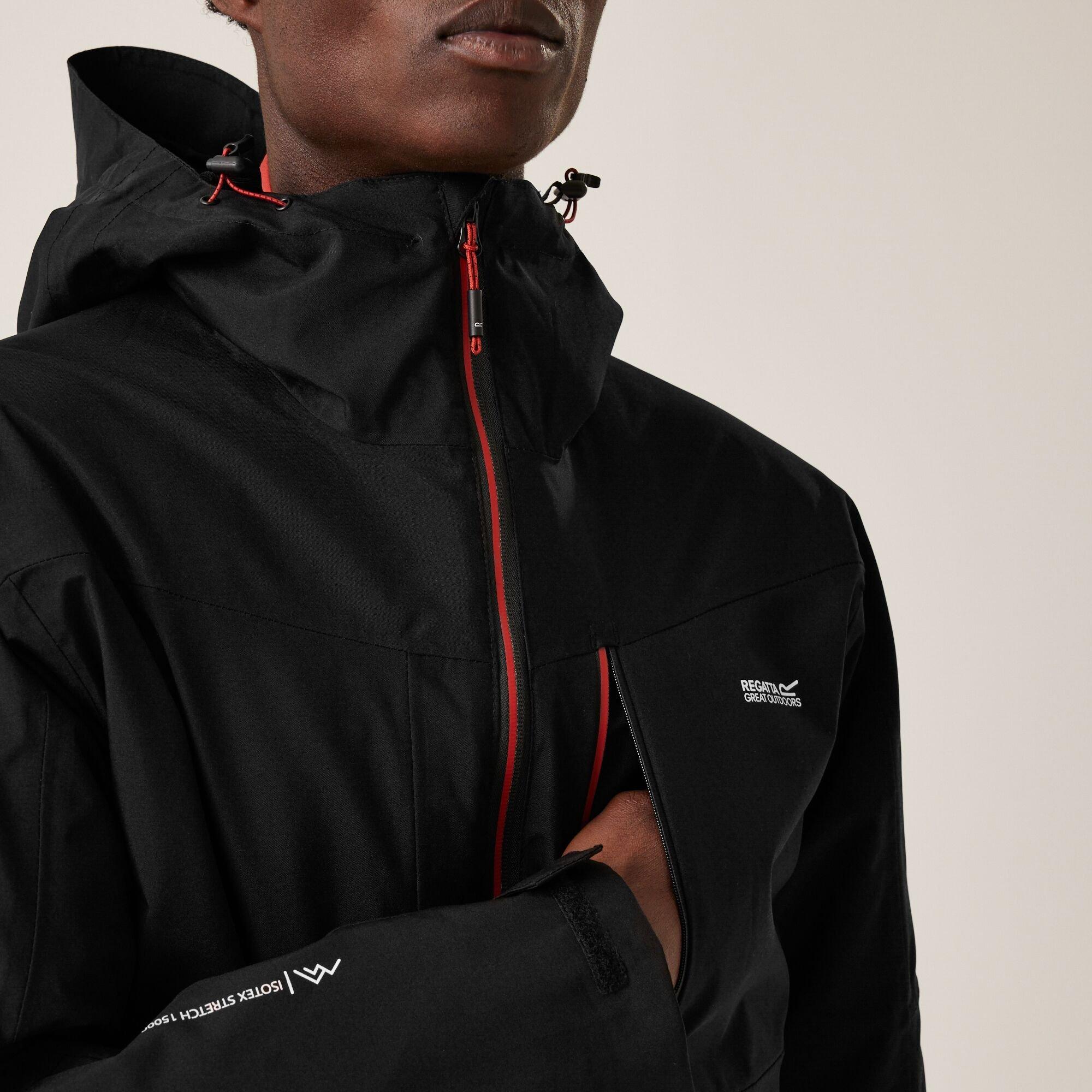 Blk(Blk/Rdo) - Regatta - Wentwood IX Hiking Jacket - 5