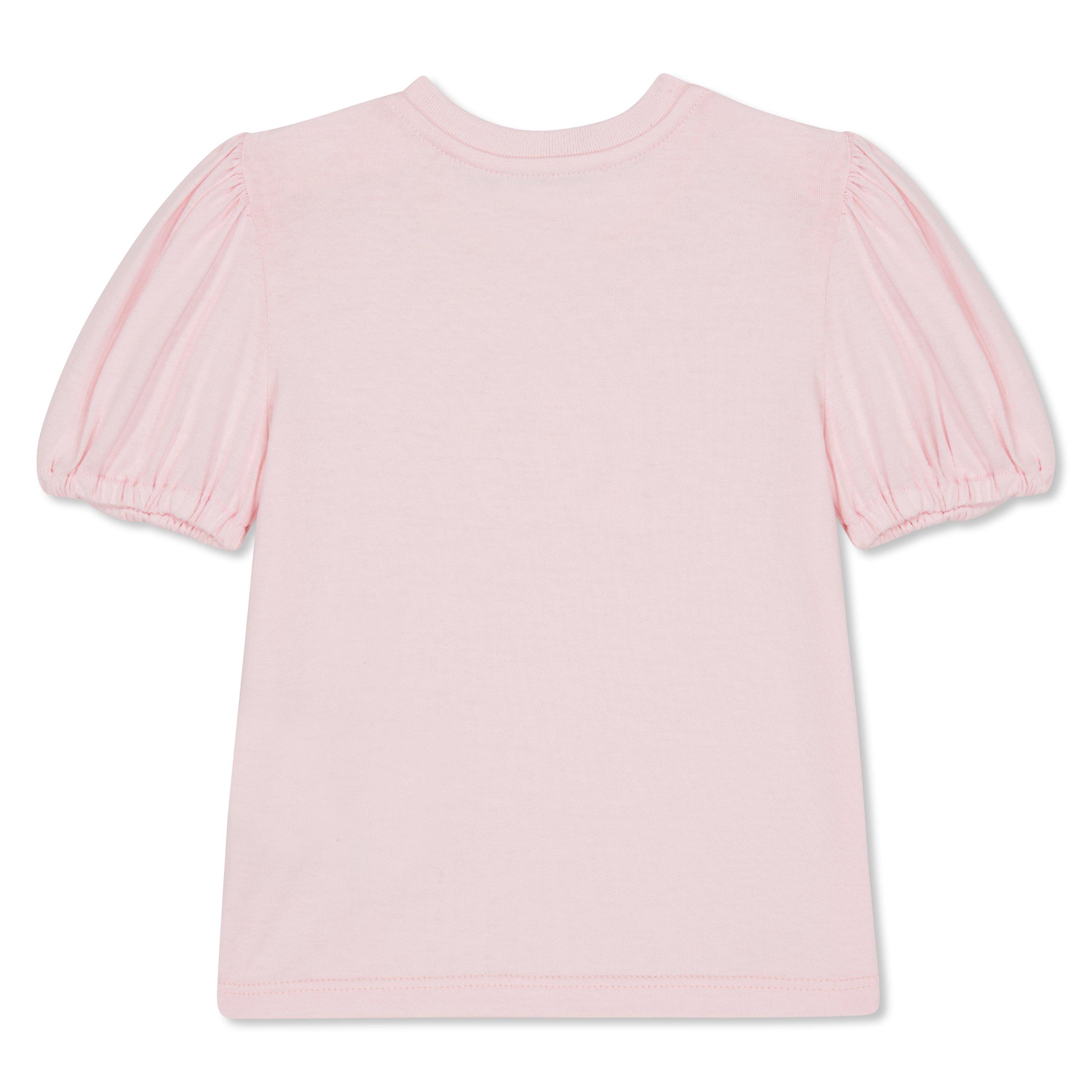 Pink F0662 - Dolce and Gabbana - Dg Logo And Leopard T-Shirt Infants - 2