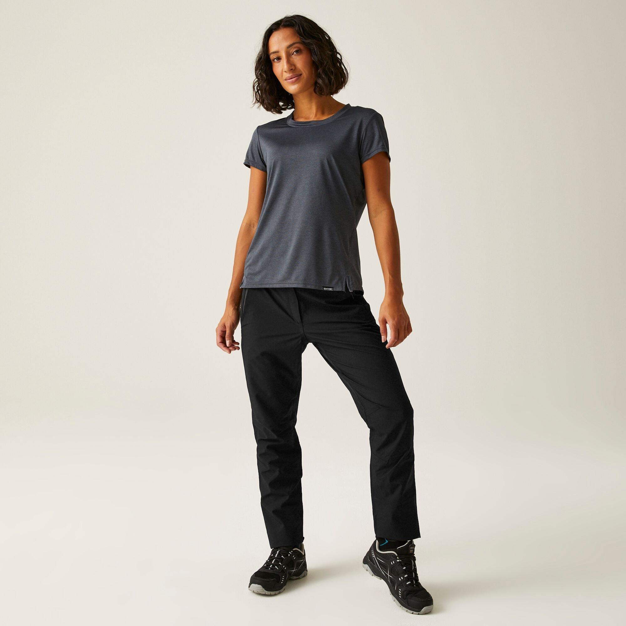 Black - Regatta - Womens Dayhike Trousers IV - 3