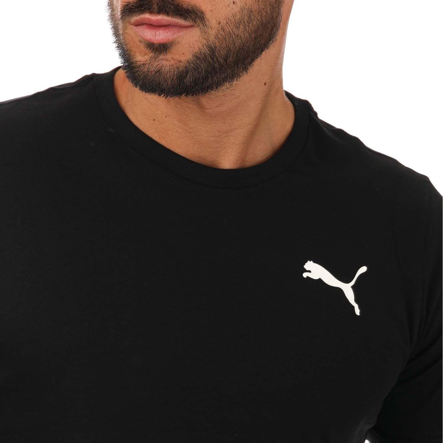 Black - Puma - Small Logo T-Shirt - 6