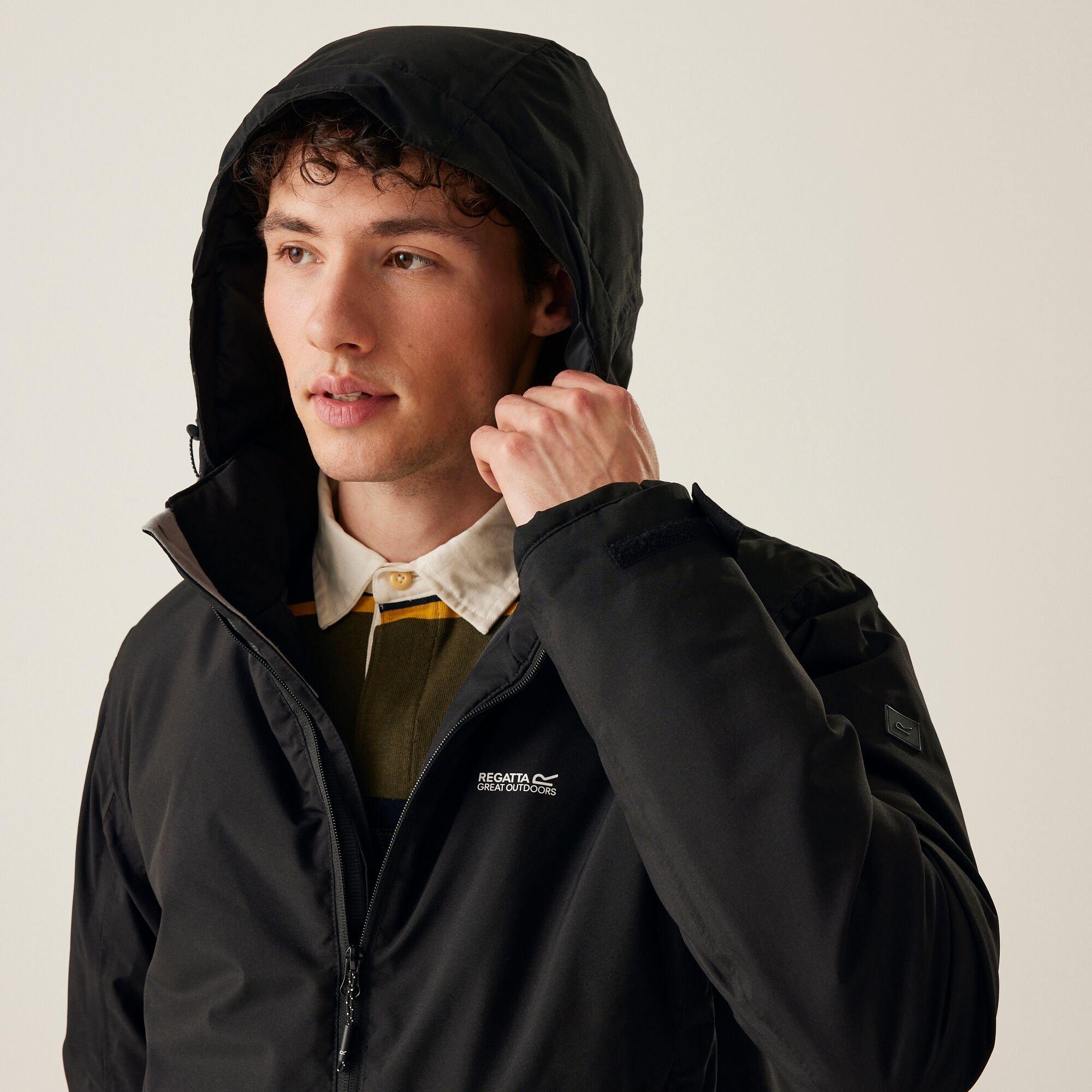Black - Regatta - Frelton Waterproof Jacket - 7