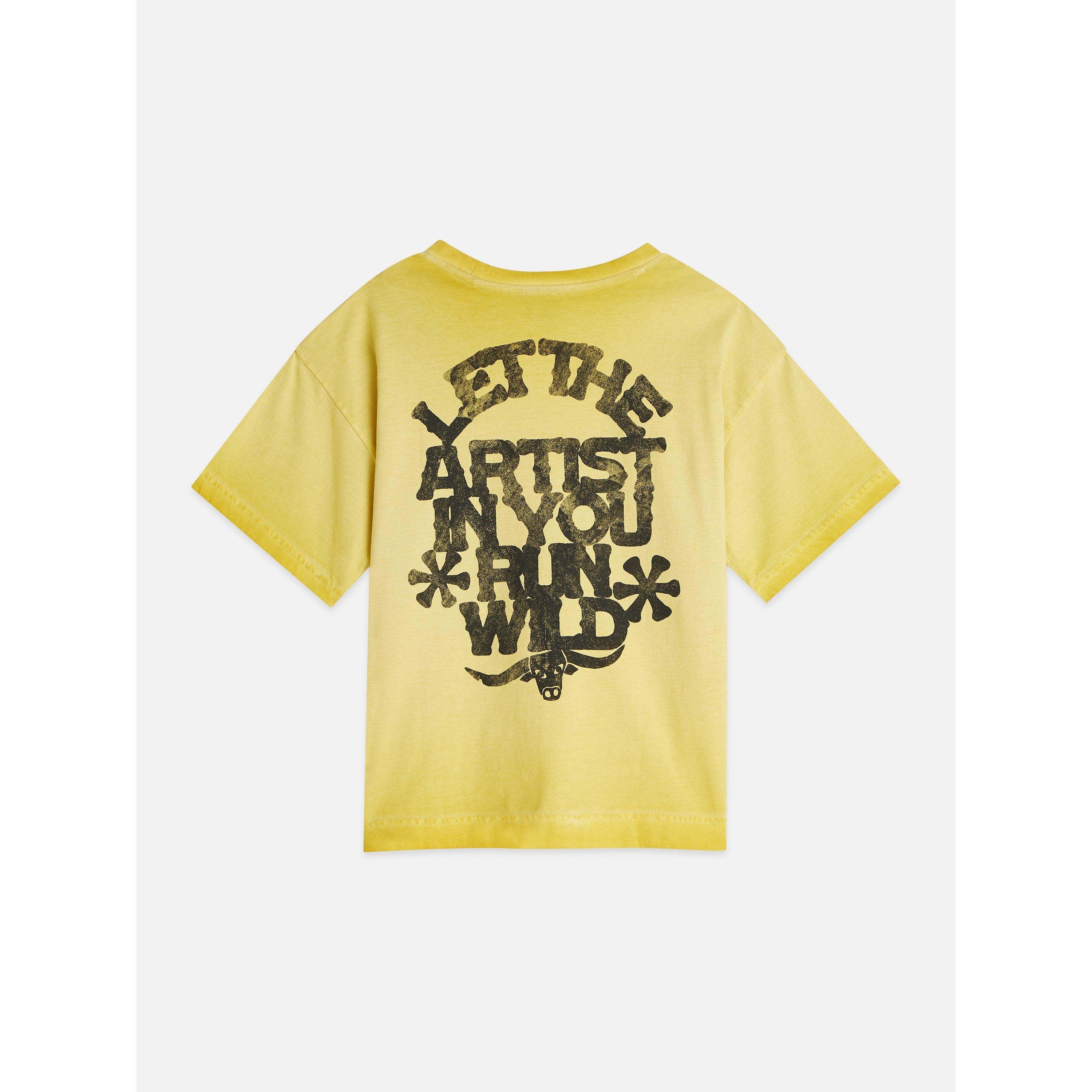 Habanero Gold - Scotch and Soda - Kids' Oversized Fit T-Shirt - 2