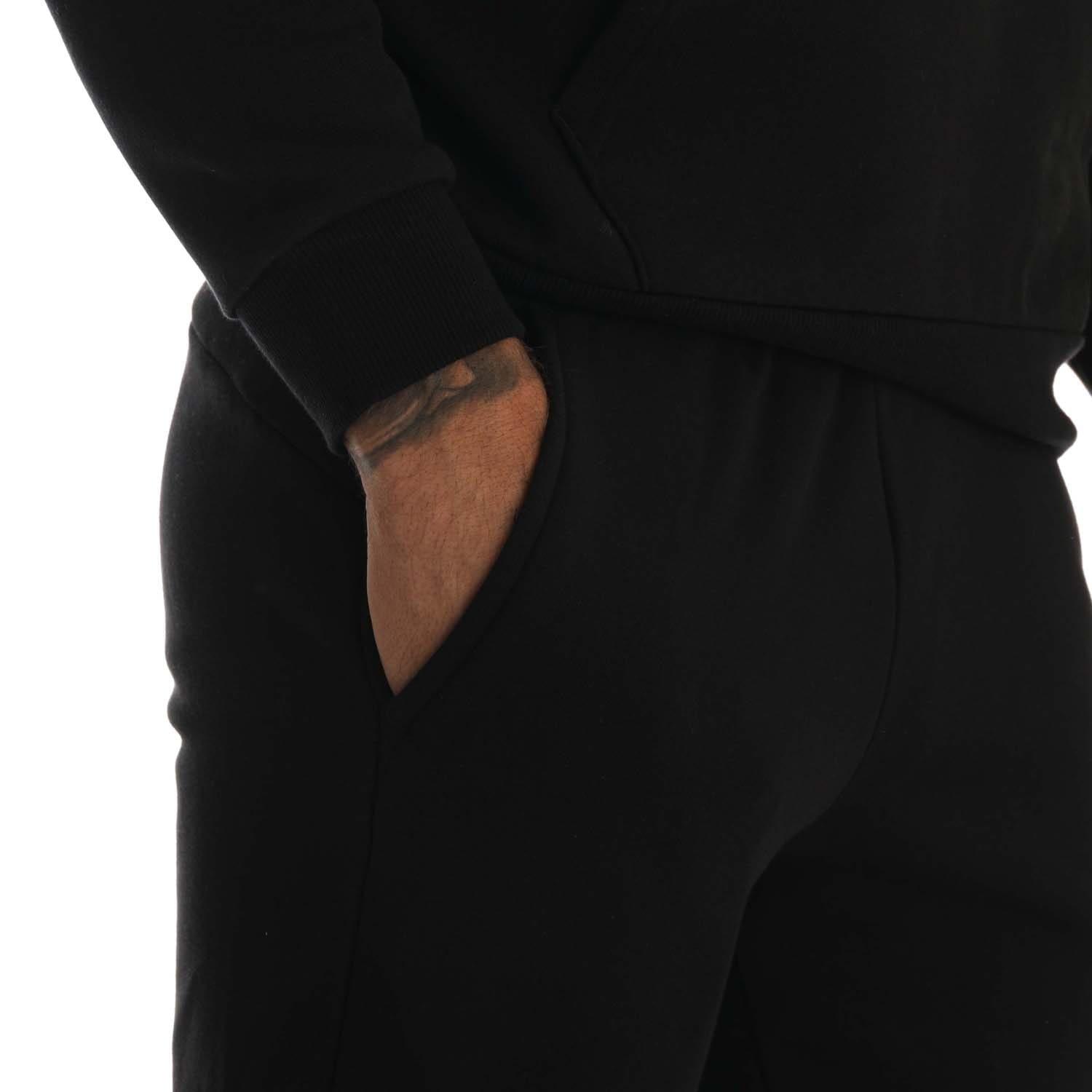 Black - Puma - Small Logo Cuffed Joggers - 6