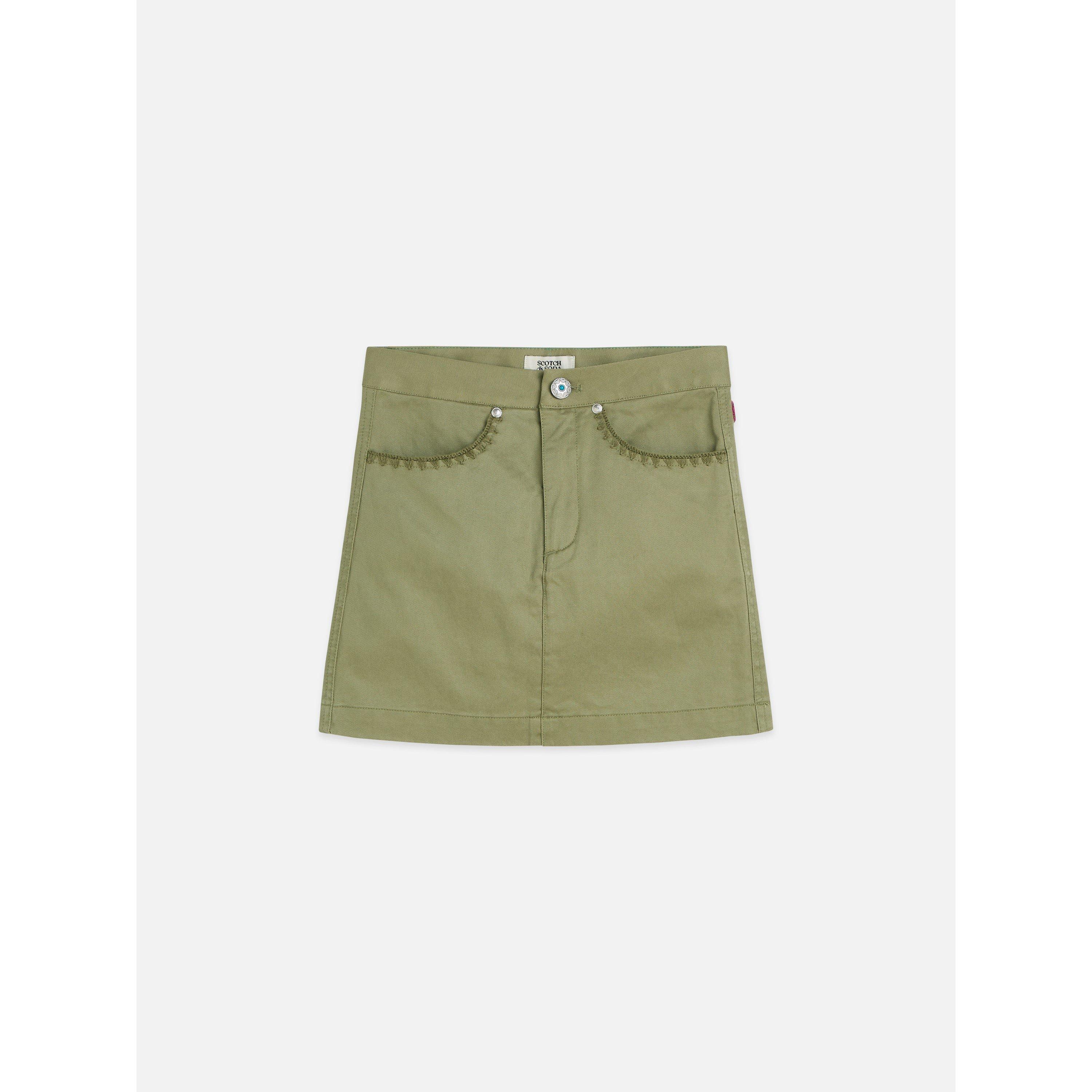Oil Green - Scotch and Soda - Kids' Mini Skirt - 1