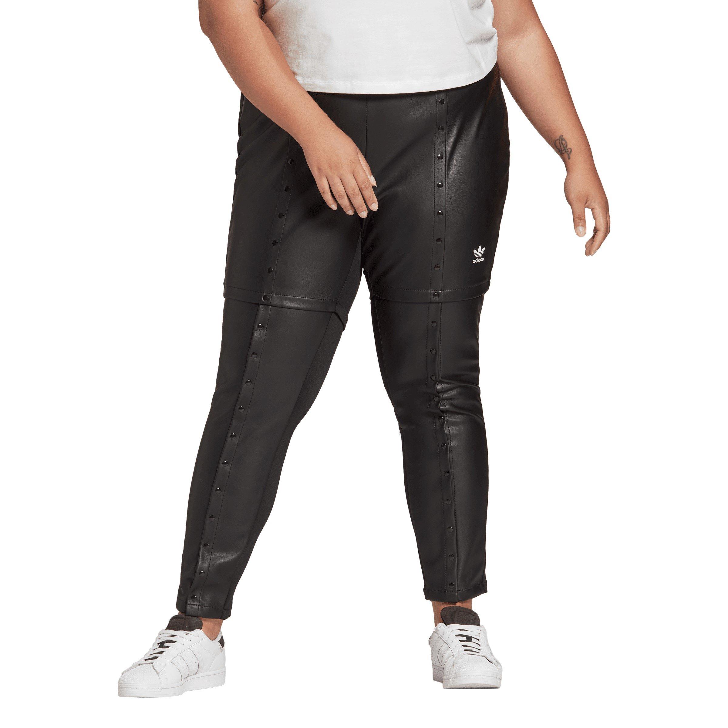 Sort - adidas Originals - Women's Leather/PU Trousers - 2