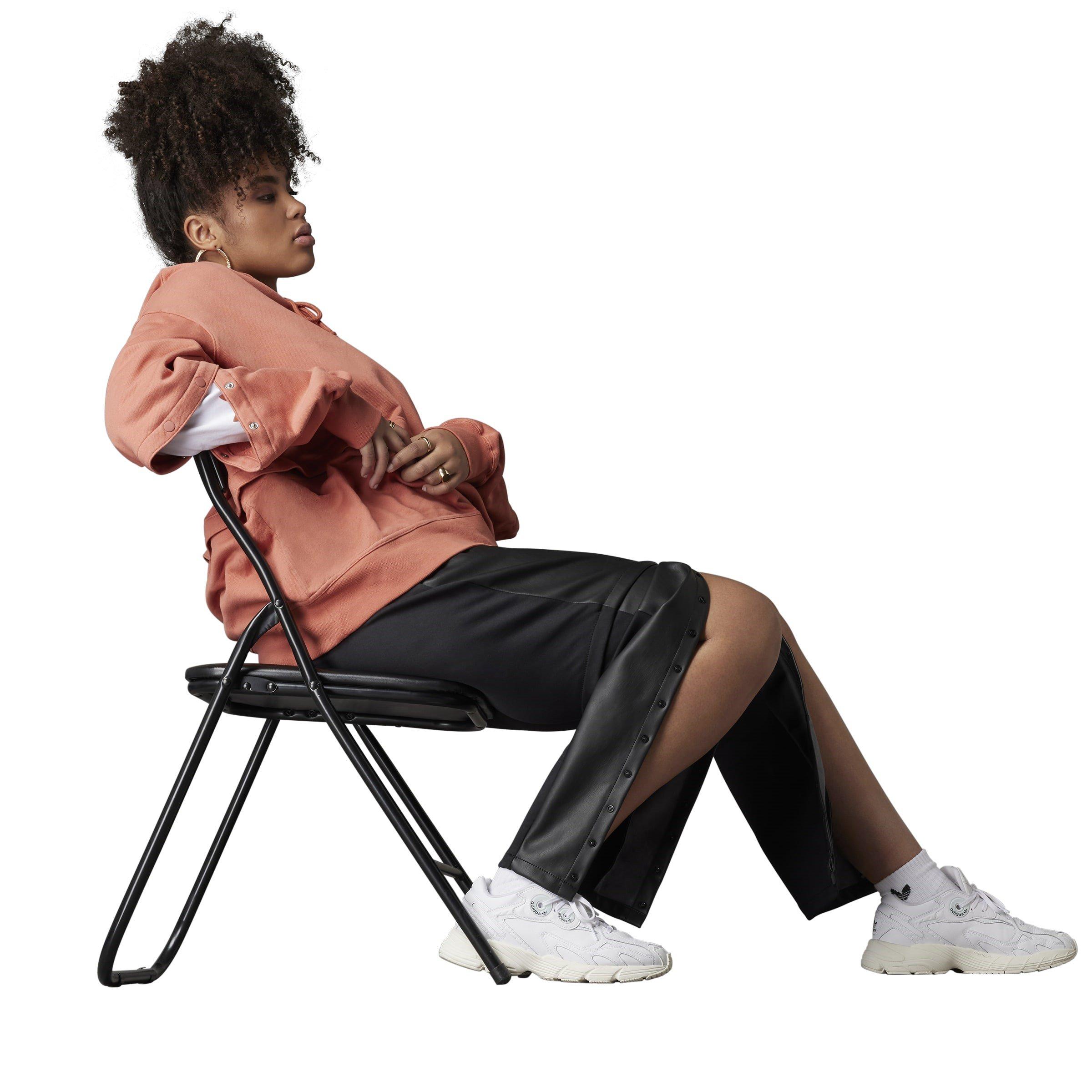 Sort - adidas Originals - Women's Leather/PU Trousers - 12