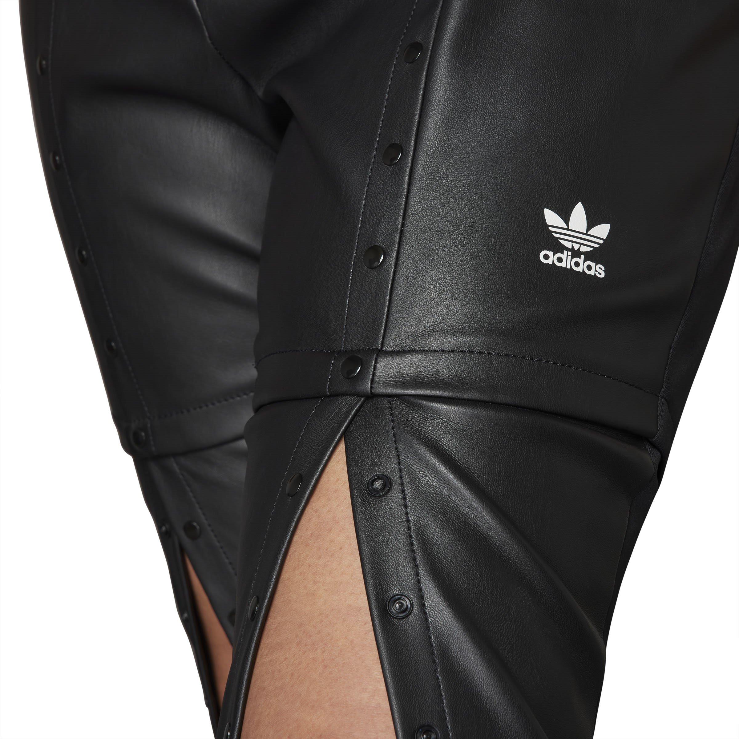 Sort - adidas Originals - Women's Leather/PU Trousers - 13