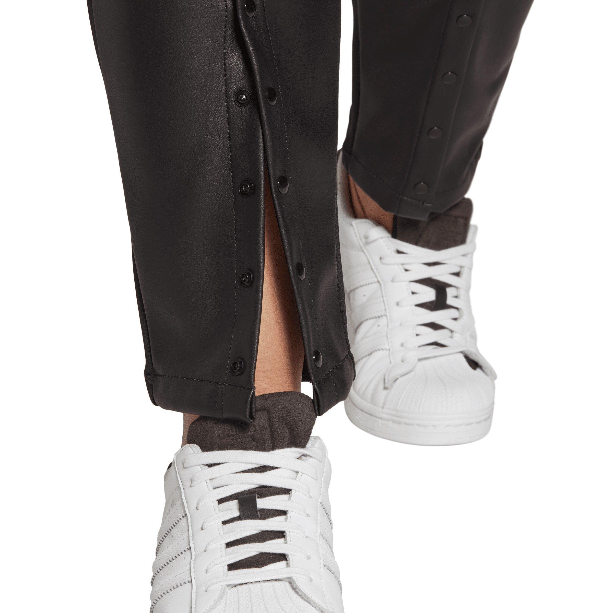 Sort - adidas Originals - Women's Leather/PU Trousers - 8