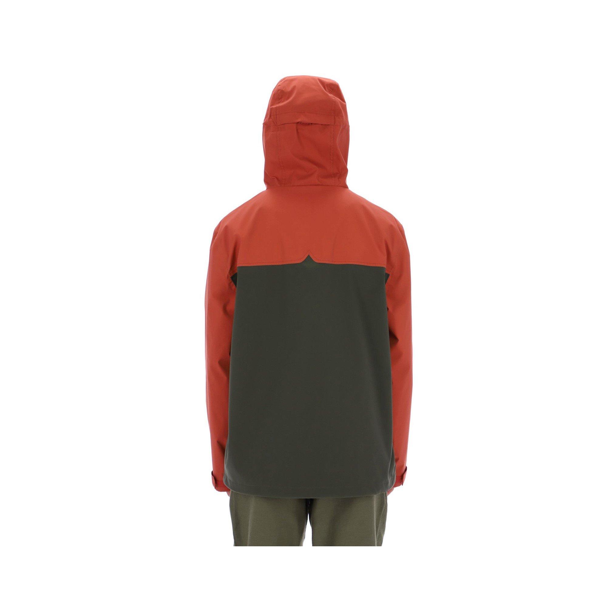 Burnt Brick/Kam - Hunter - Original Mens Block Waterproof Jacket - 2
