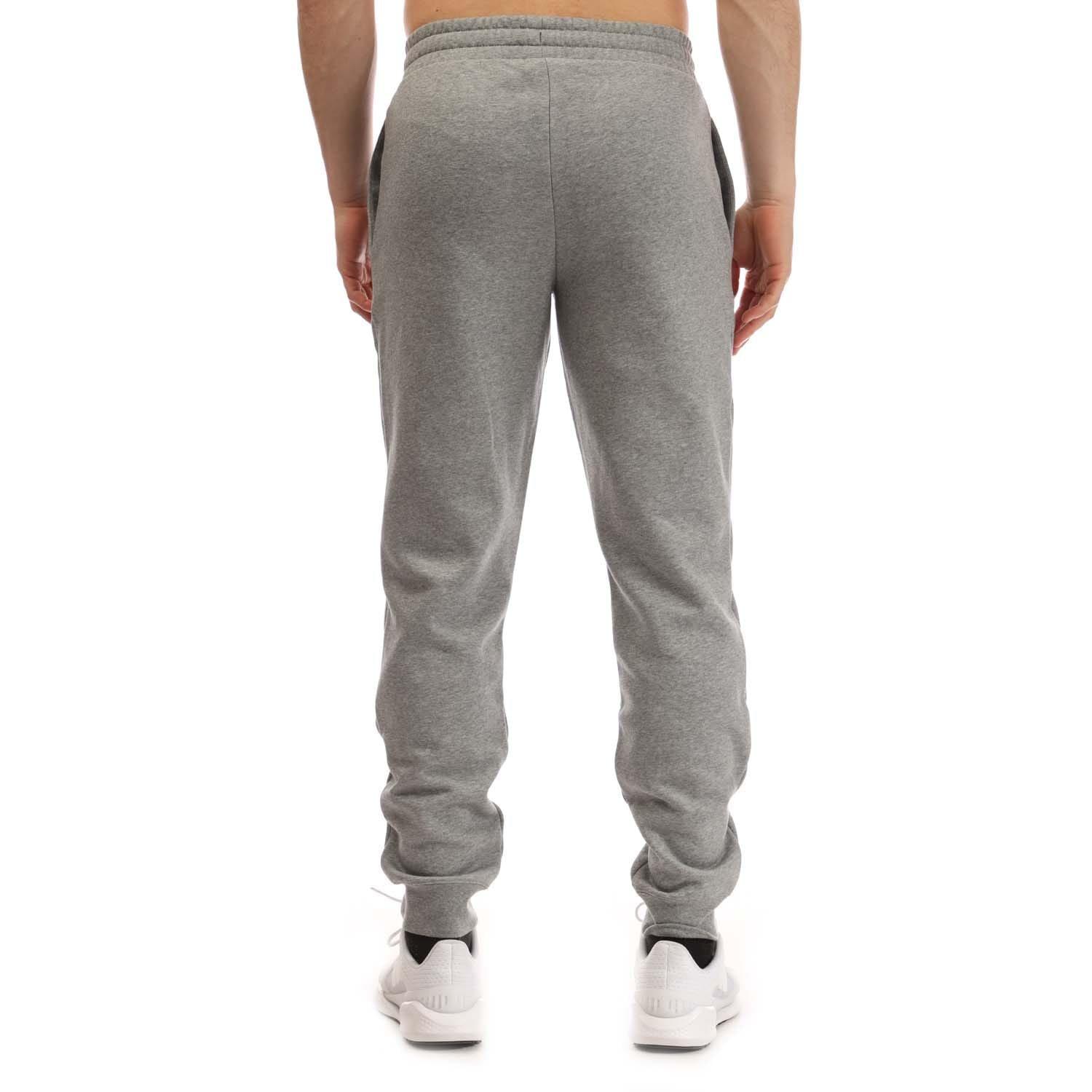 Grey - Puma - Small Logo Cuffed Joggers - 3