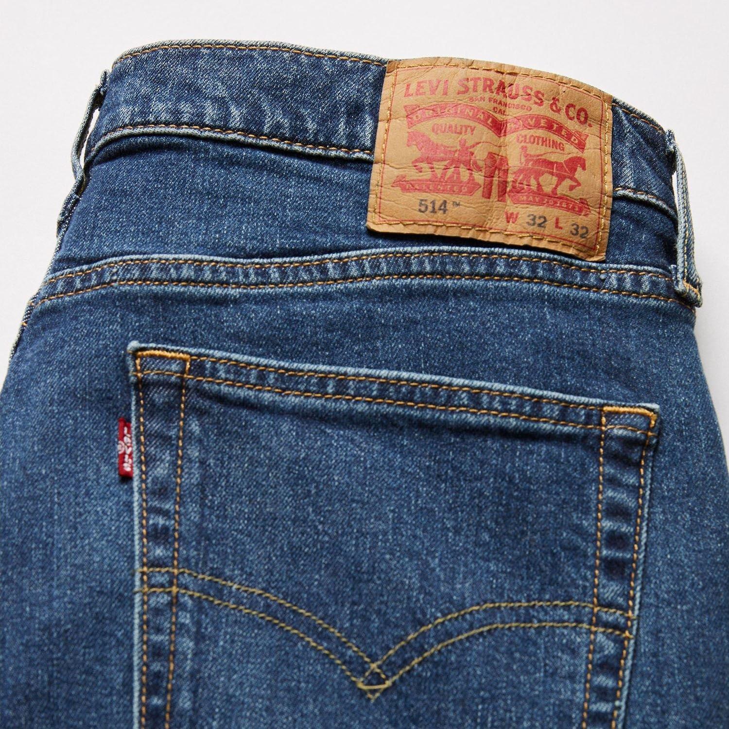 Blue - Levis - 514 Spider Crab Straight Jeans - 5