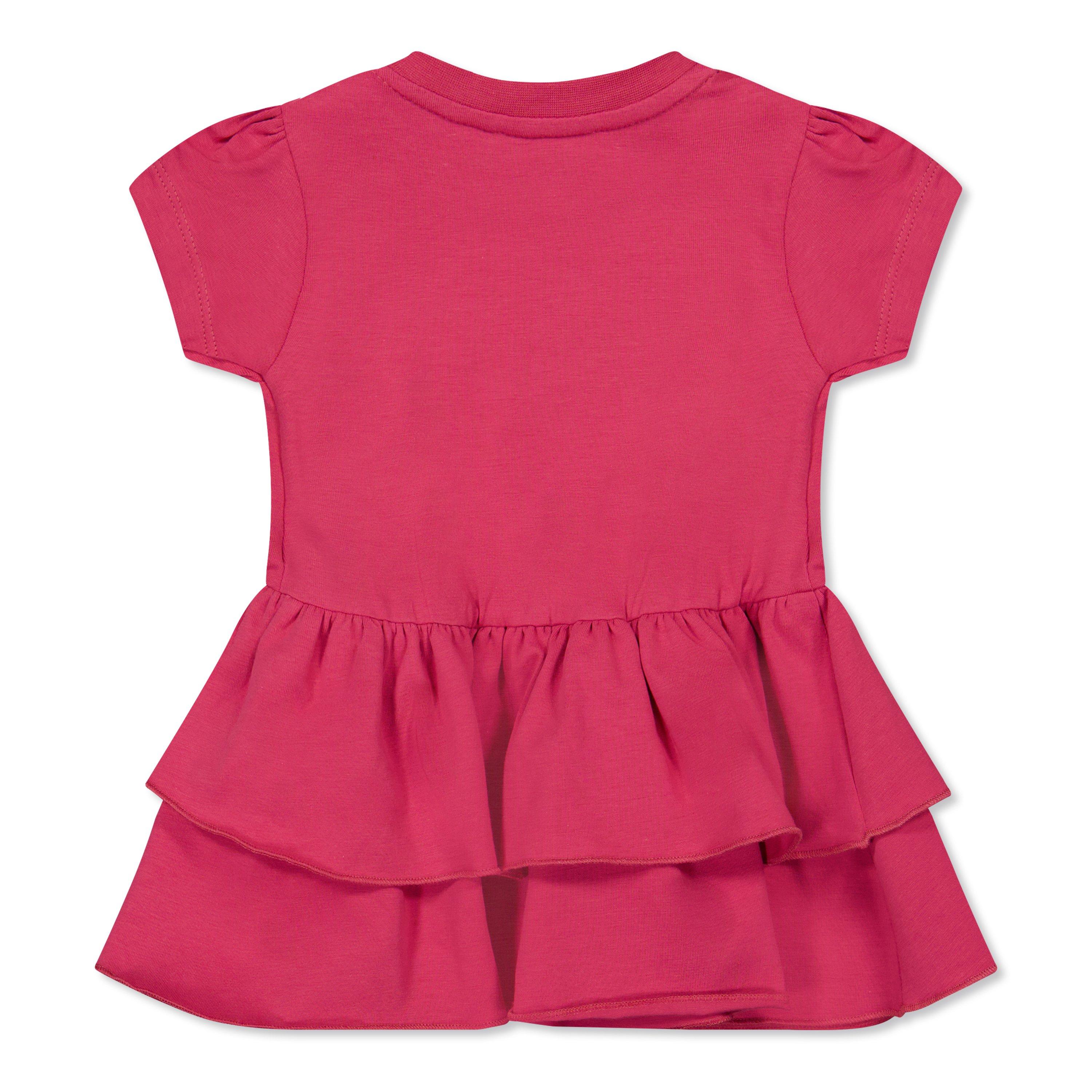 Cherry 557 - Moncler - Logo-Patch Cotton-Jersey Dress - 2