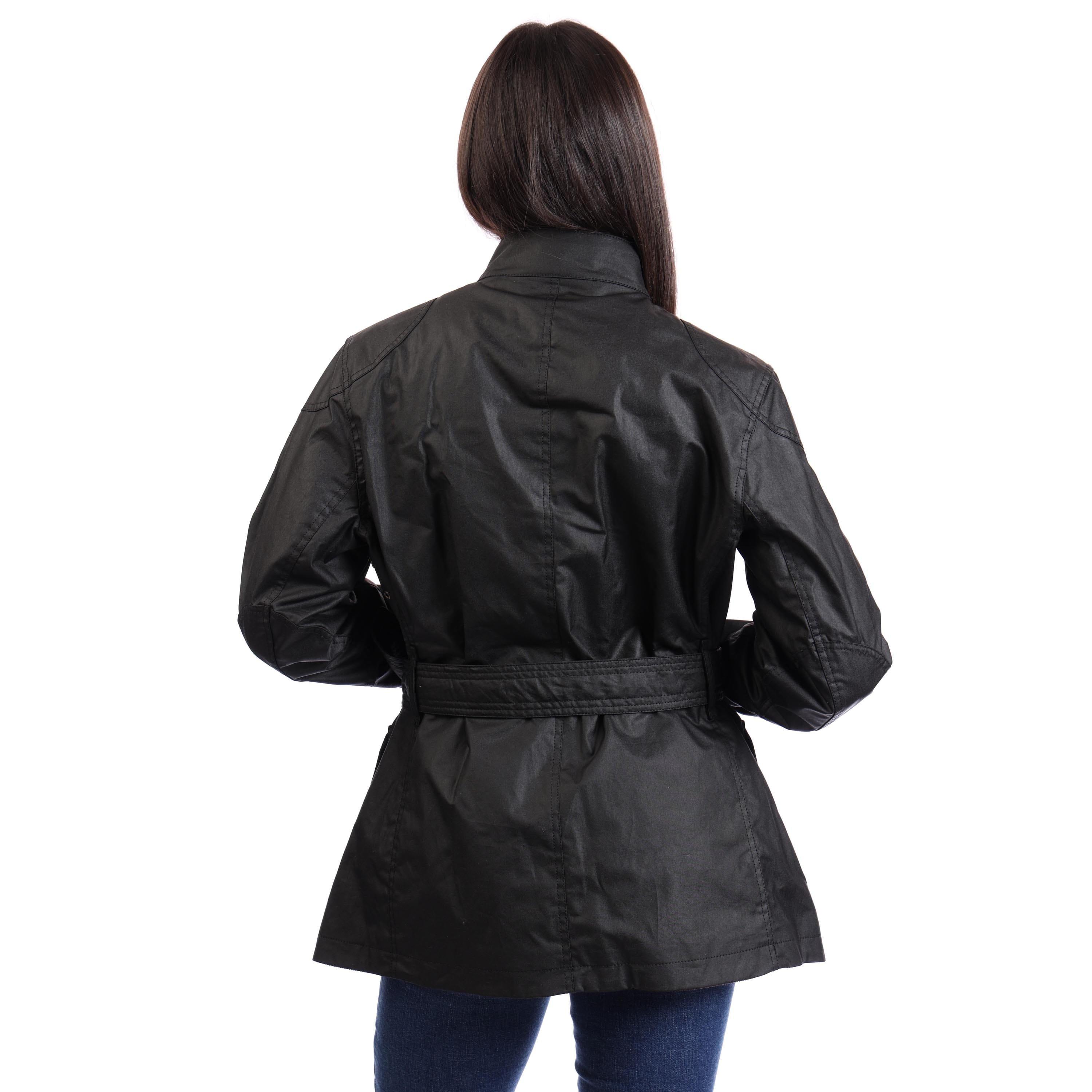 Black - Belstaff - Waxed Cotton Trailmaster Jacket - 5