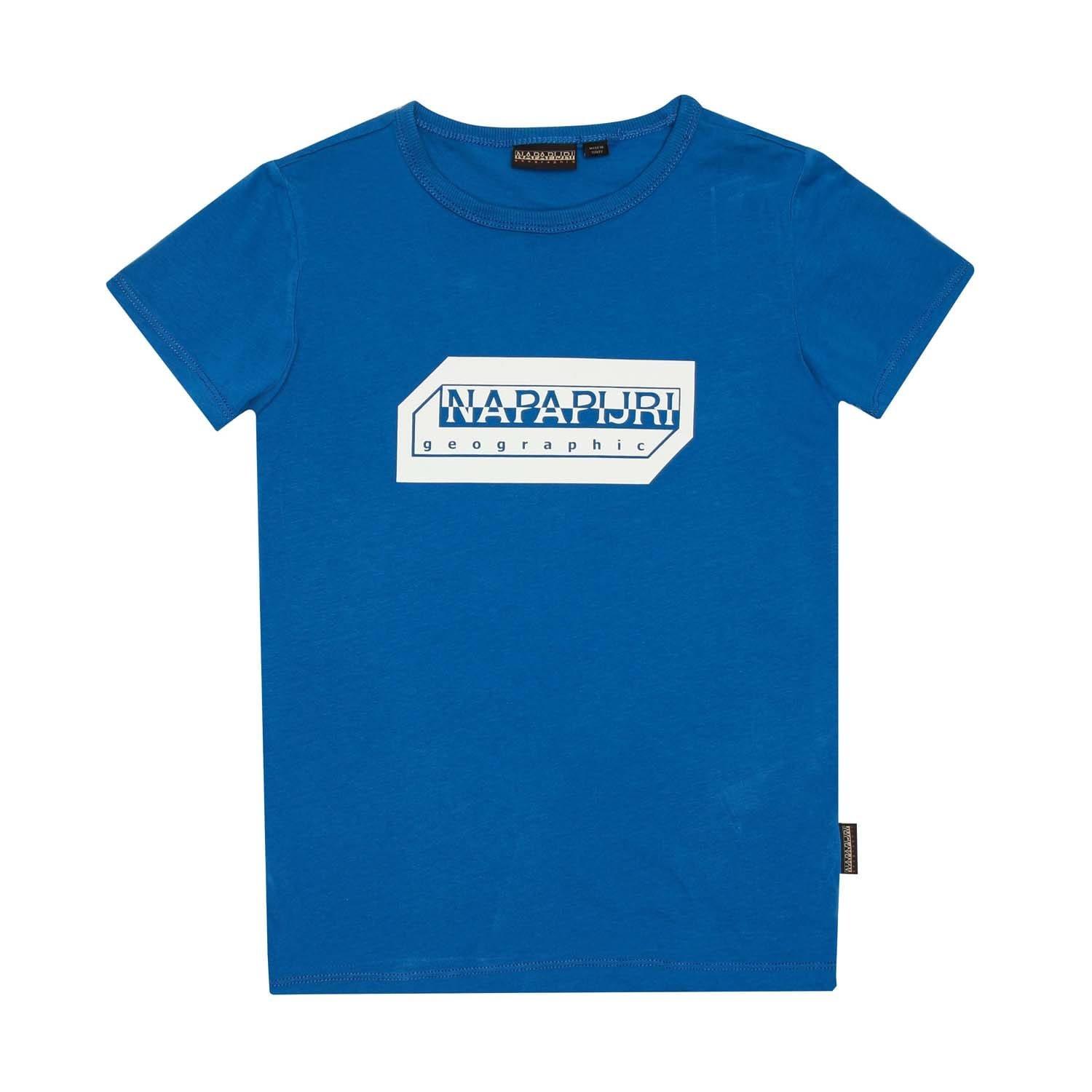 Blue - Napapijri - Kitik T-Shirt - 1