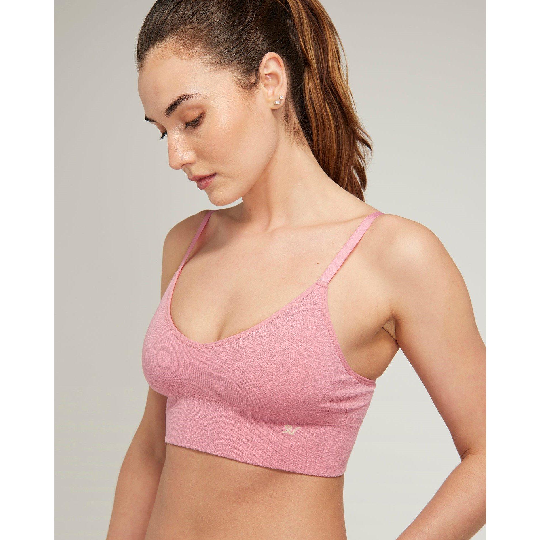 Rose Pink - Nudea - SEAMLESS BRALETTE TENCEL SEAMLESS - 2