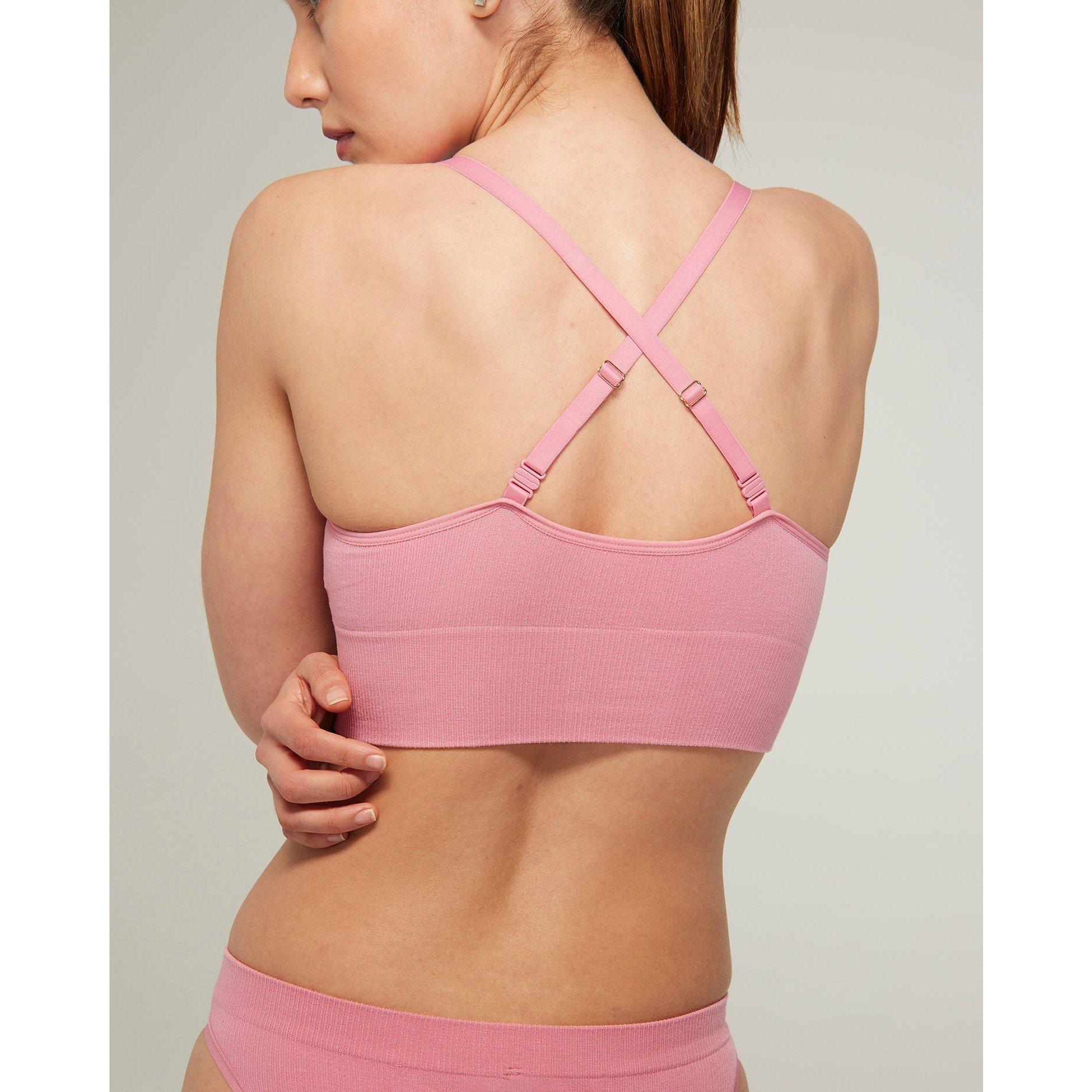 Rose Pink - Nudea - SEAMLESS BRALETTE TENCEL SEAMLESS - 3