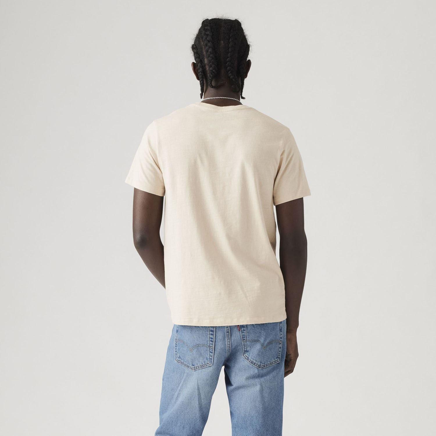 Cream - Levis - Classic Pocket T-Shirt - 3