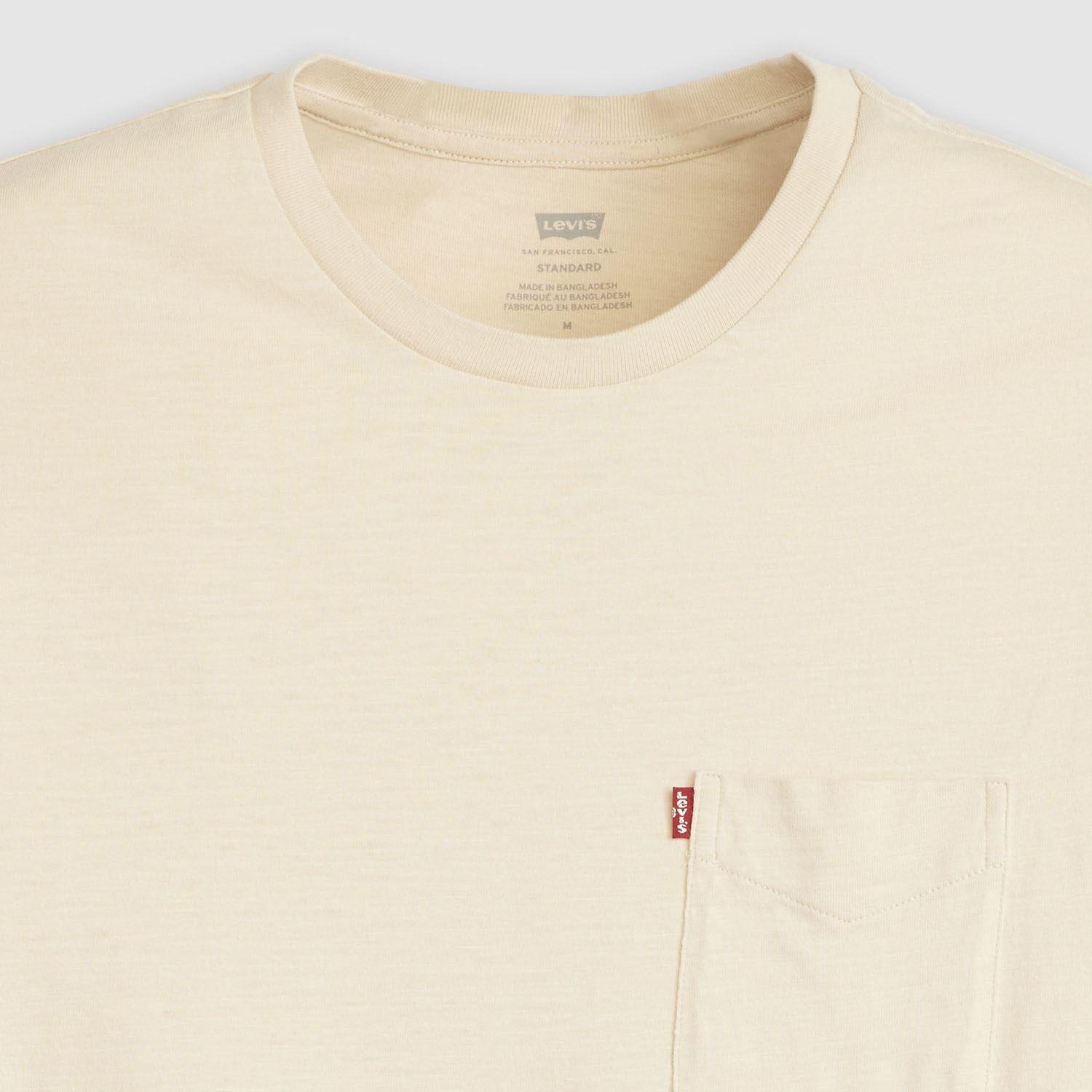 Cream - Levis - Classic Pocket T-Shirt - 4