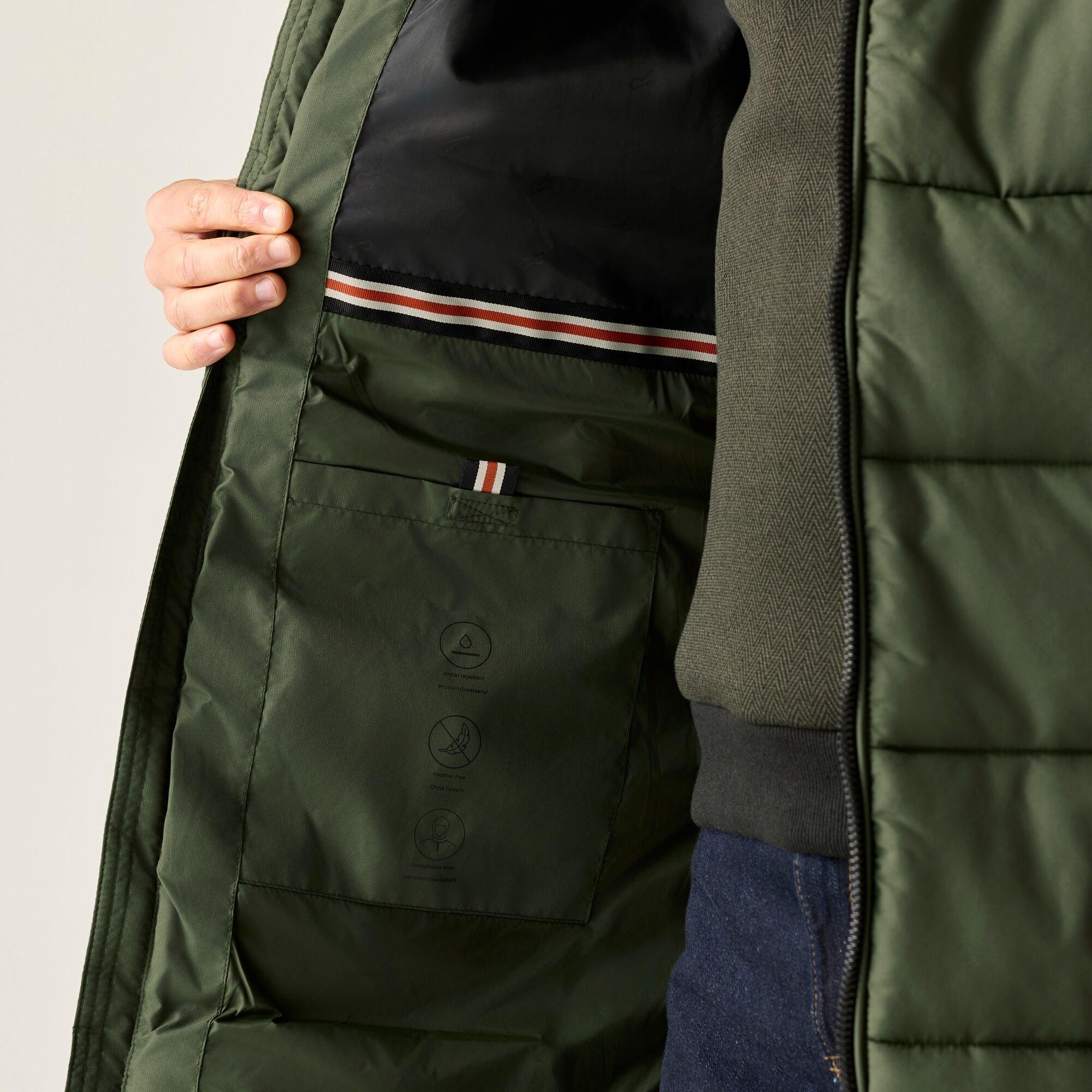 Dark Khaki - Regatta - Mens Montor Insulated Jacket - 7