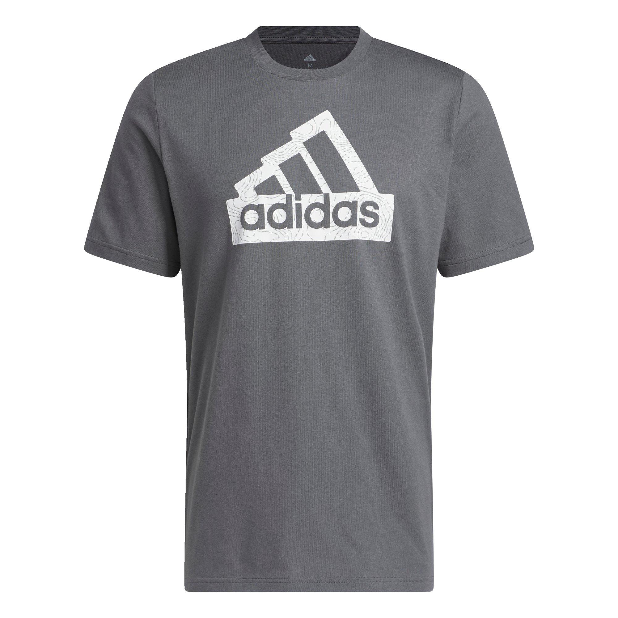 Grey Five - adidas - City Escape Graphic T-Shirt Mens - 1