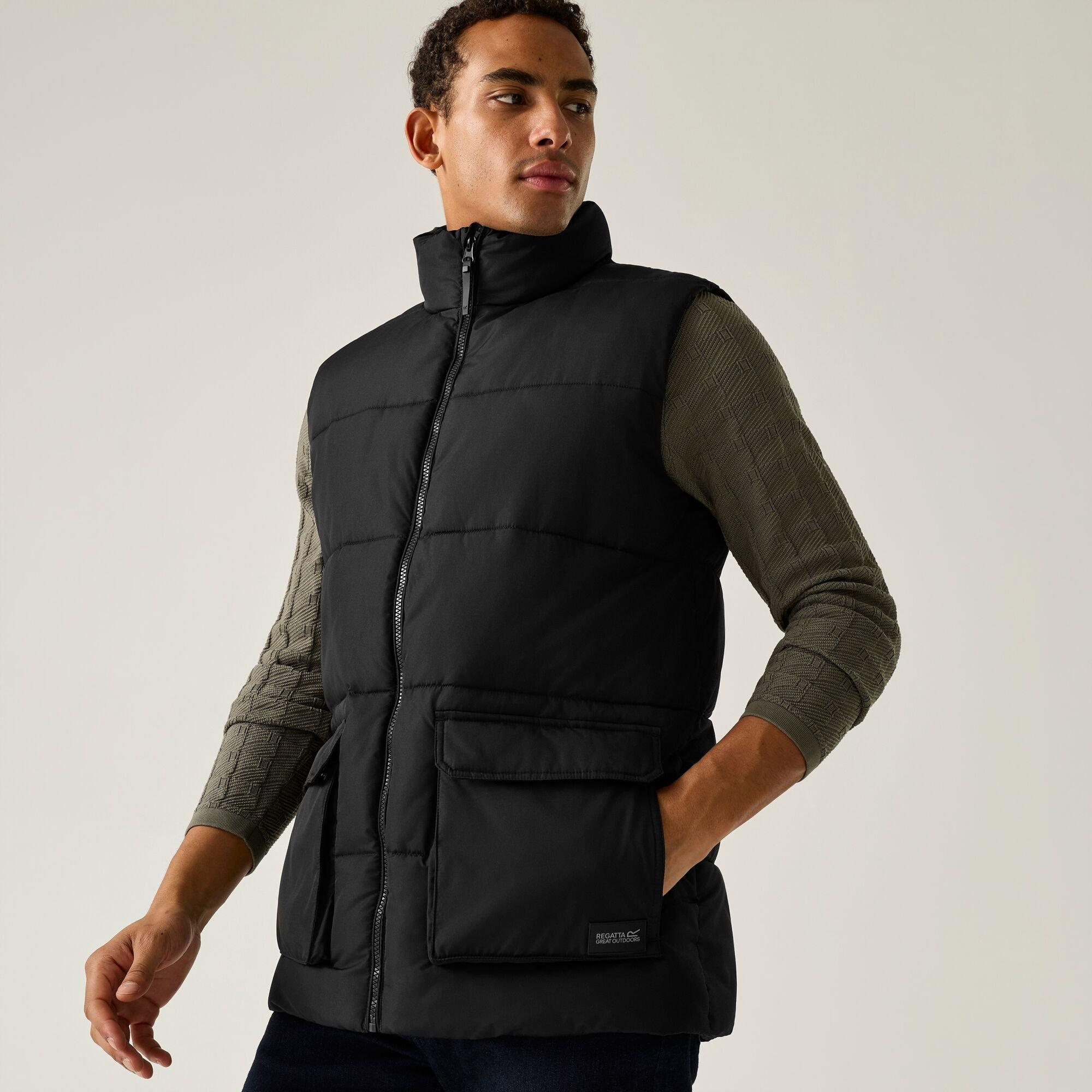 Black(Pineneedl - Regatta - Mens Marek Insulated Bodywarmer - 5