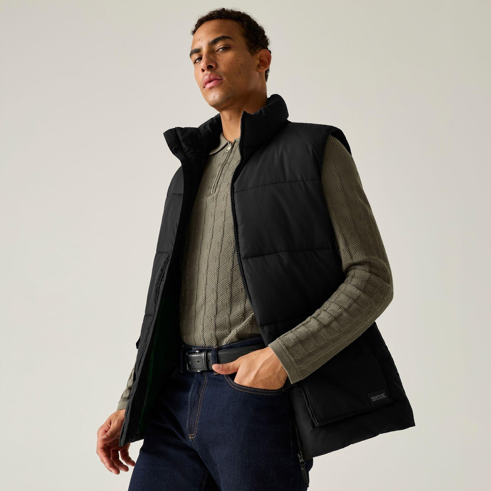 Black(Pineneedl - Regatta - Mens Marek Insulated Bodywarmer - 7