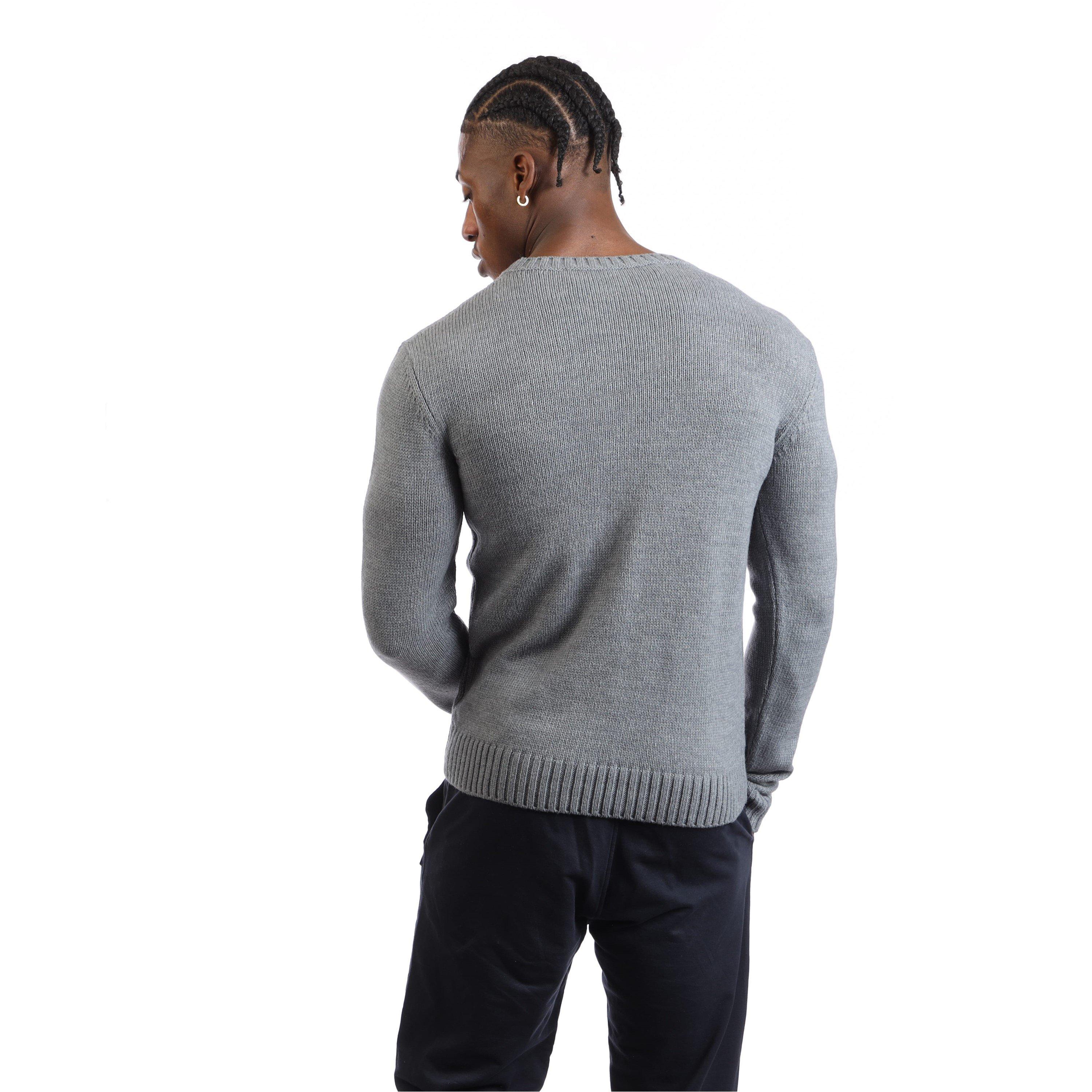 Grey Black - Off White - Crewneck Sweatshirt - 3