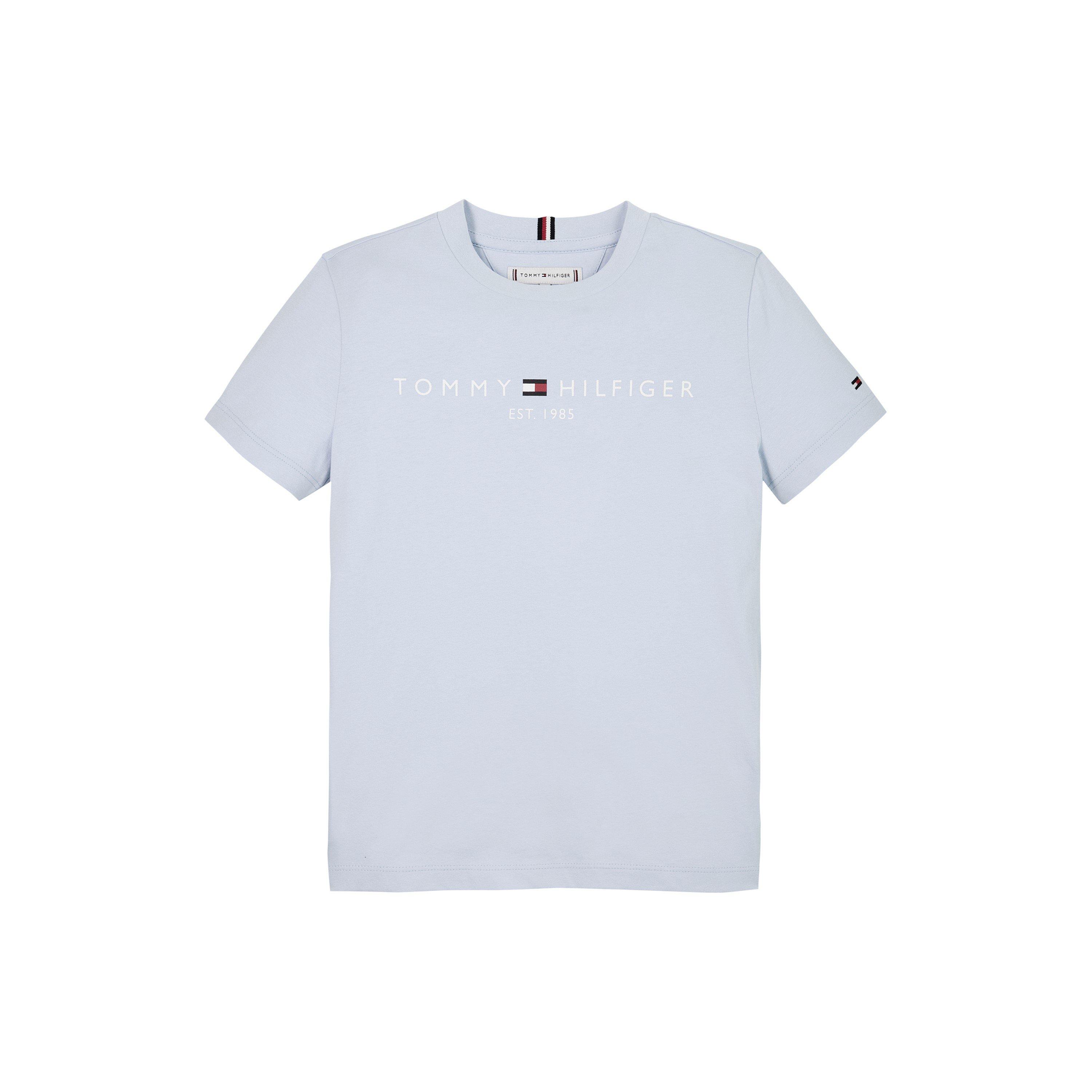 Breezy Blue C1O - Tommy Hilfiger - Kids' Essential Short-Sleeve T-Shirt - 5
