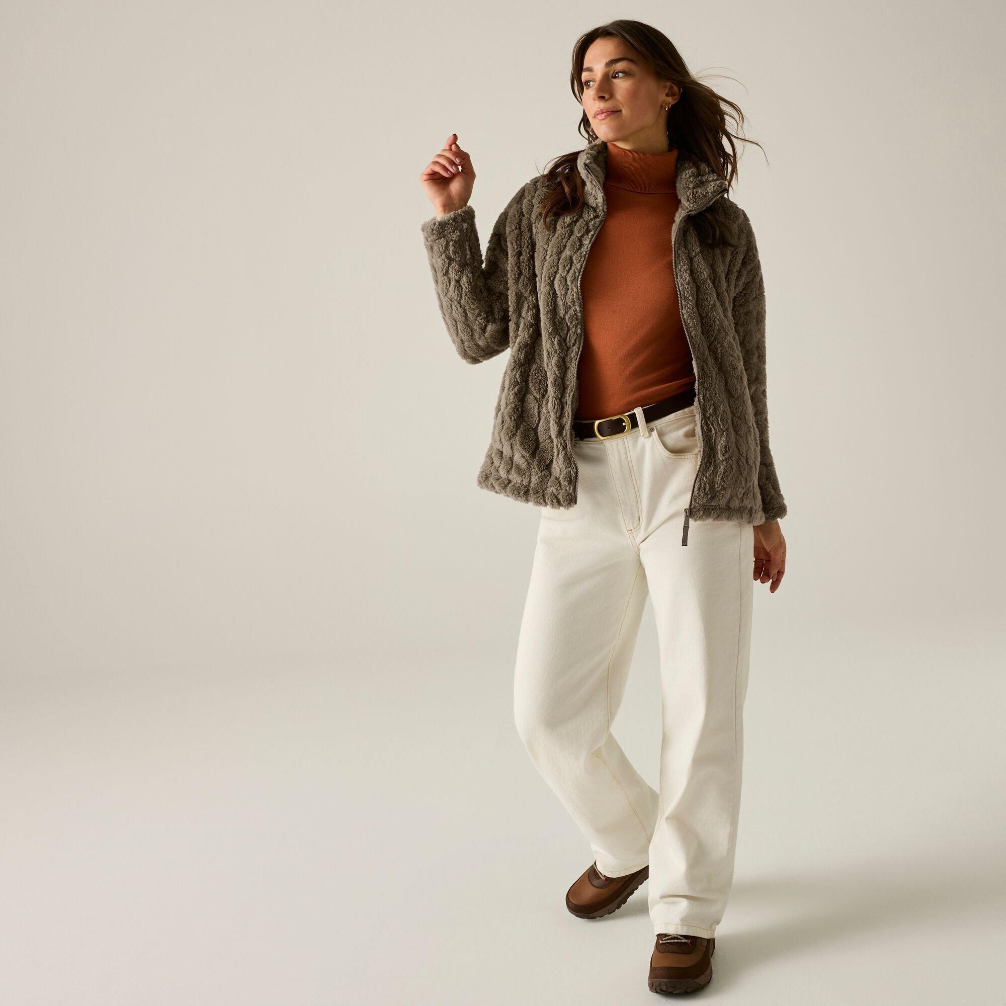 Mocha - Regatta - Womens Ayana Fleece - 4